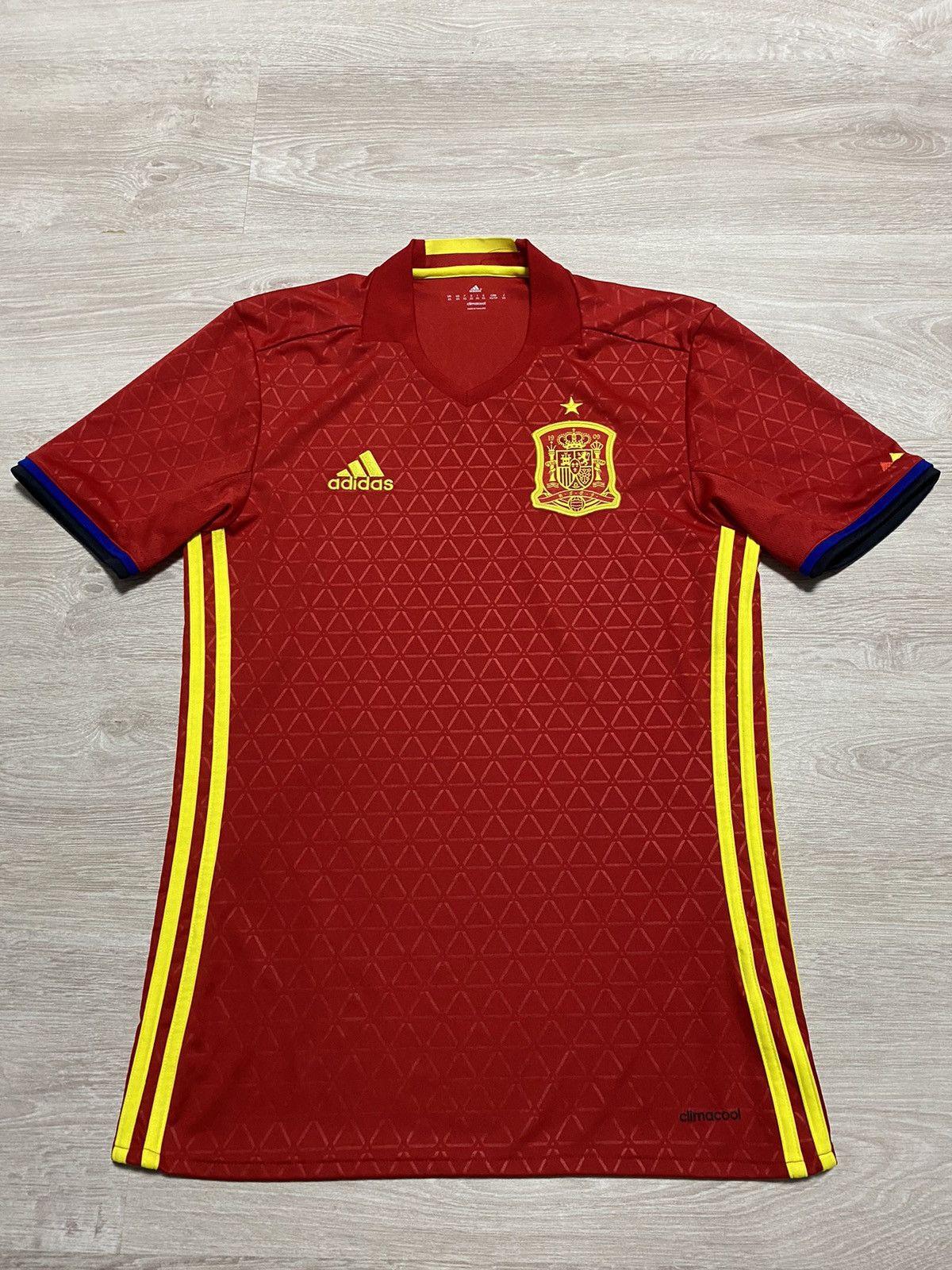 Adidas Adidas Jersey National team Spain 2015 away sz XS-S Size US XS / EU 42 / 0 - 1 Thumbnail