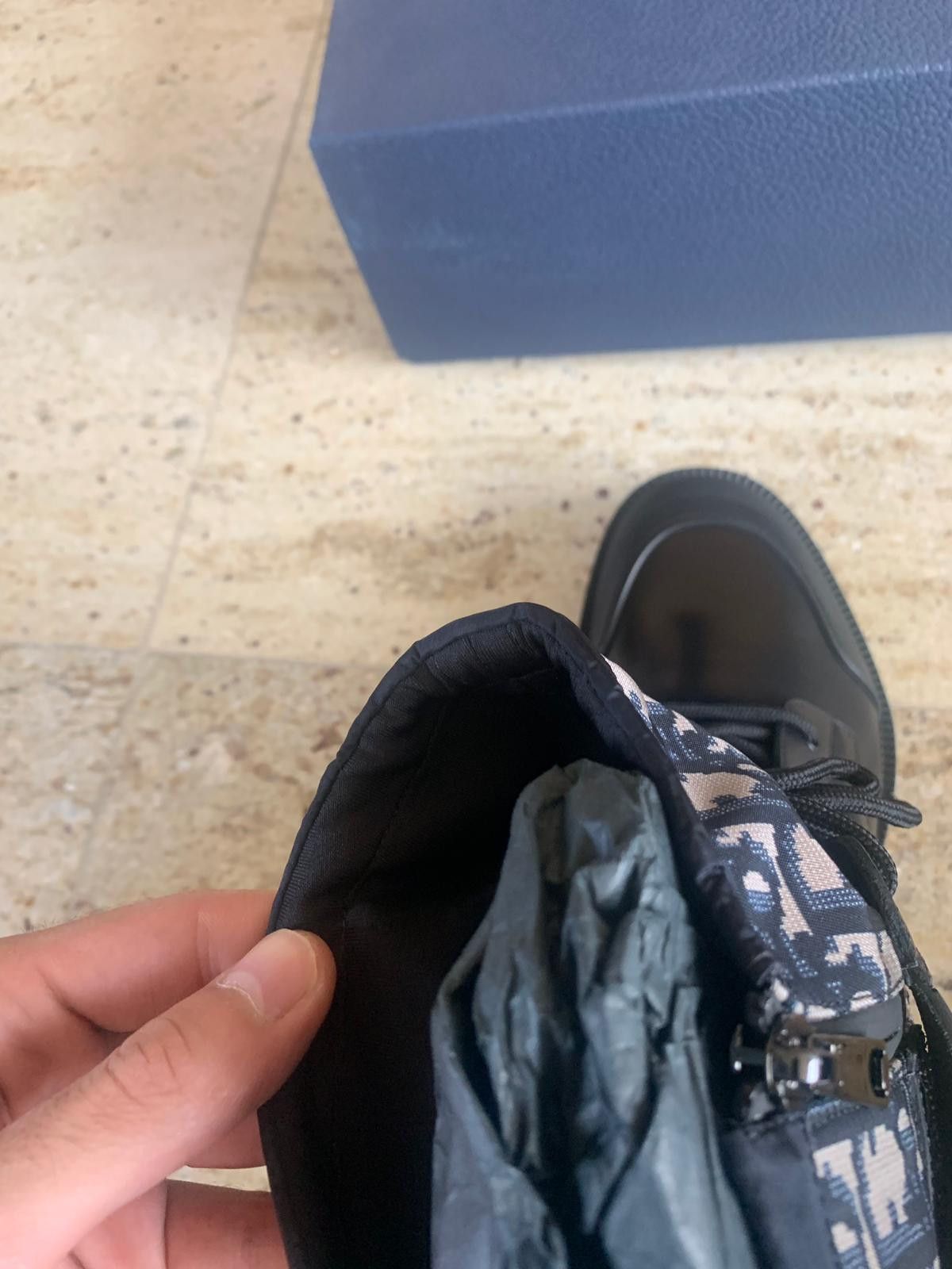 Dior Combat High Boots in Black Size US 7 / EU 40 - 20 Thumbnail