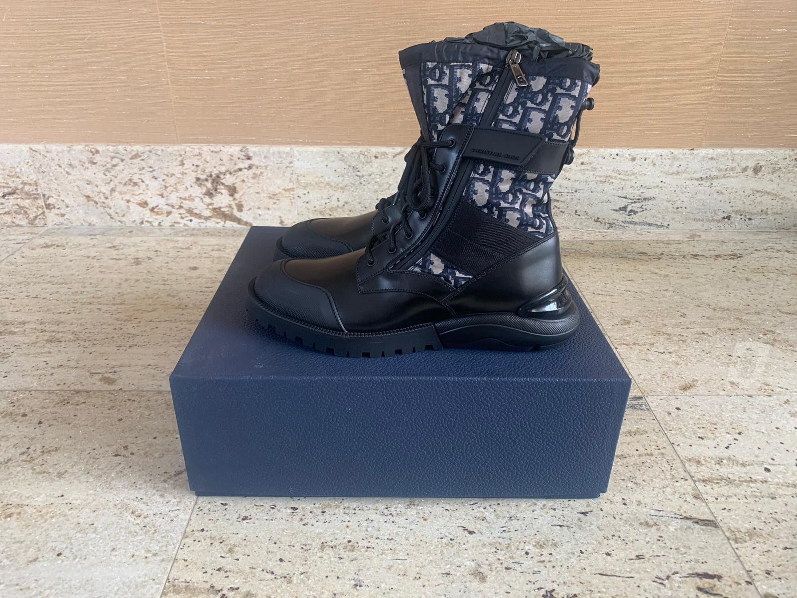 Dior Combat High Boots in Black Size US 7 / EU 40 - 5 Thumbnail