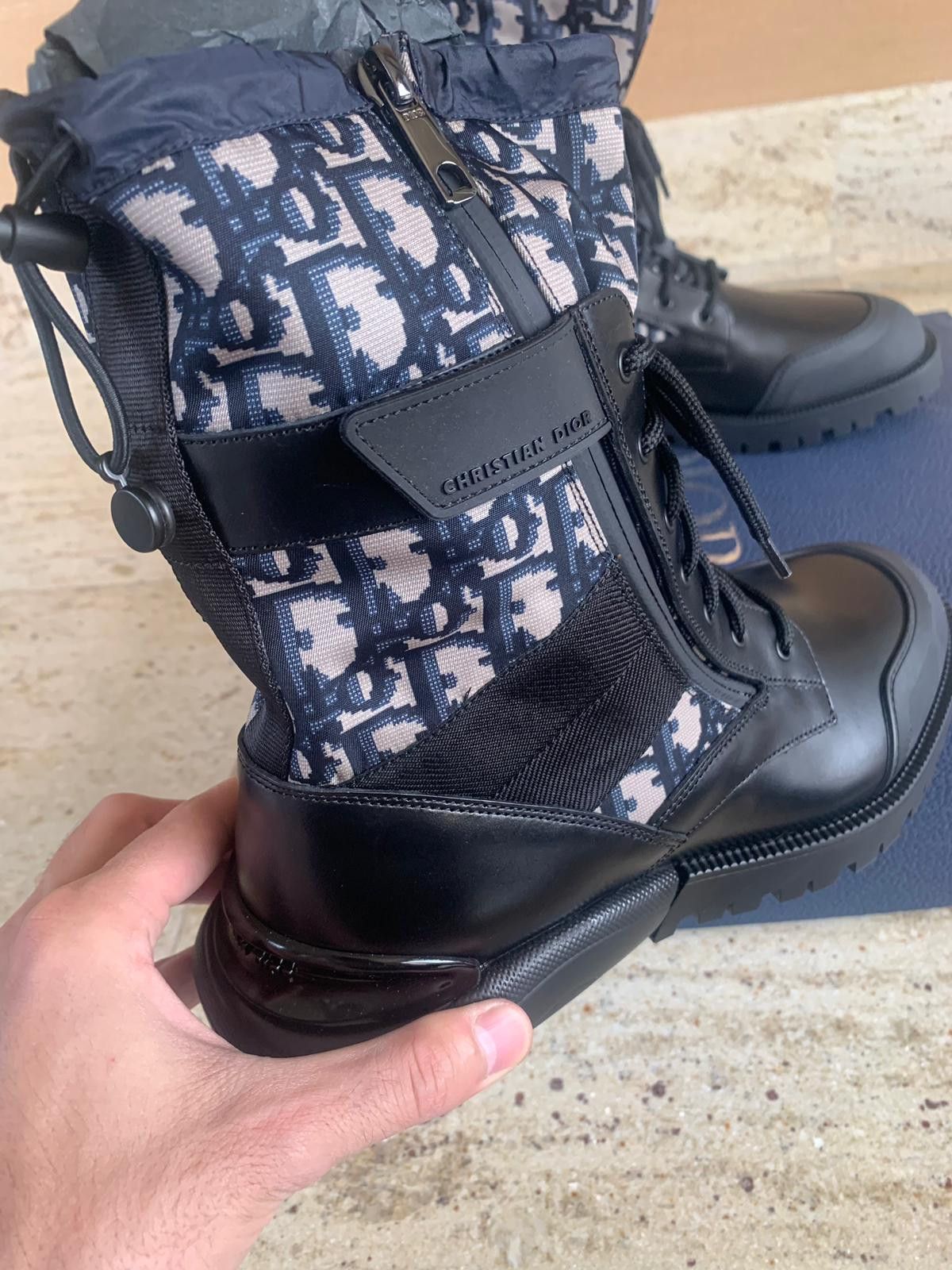 Dior Combat High Boots in Black Size US 7 / EU 40 - 15 Thumbnail