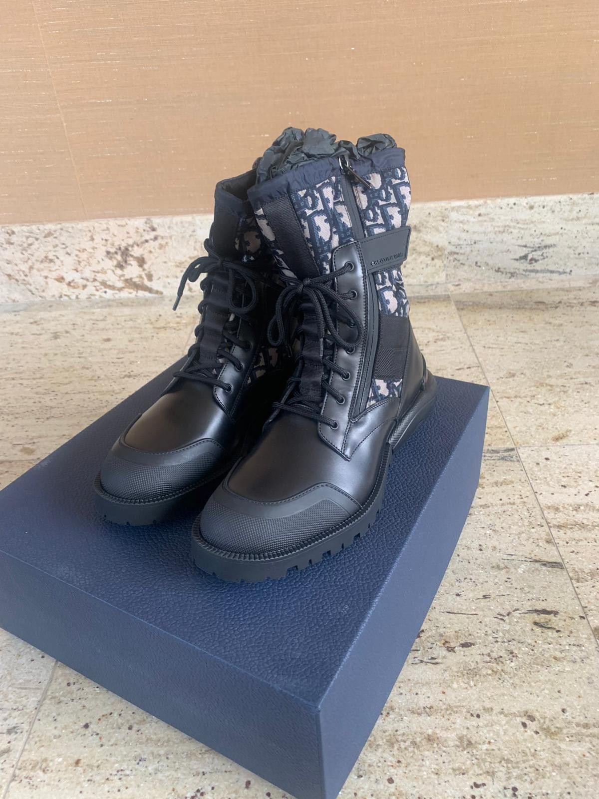 Dior Combat High Boots in Black Size US 7 / EU 40 - 4 Thumbnail