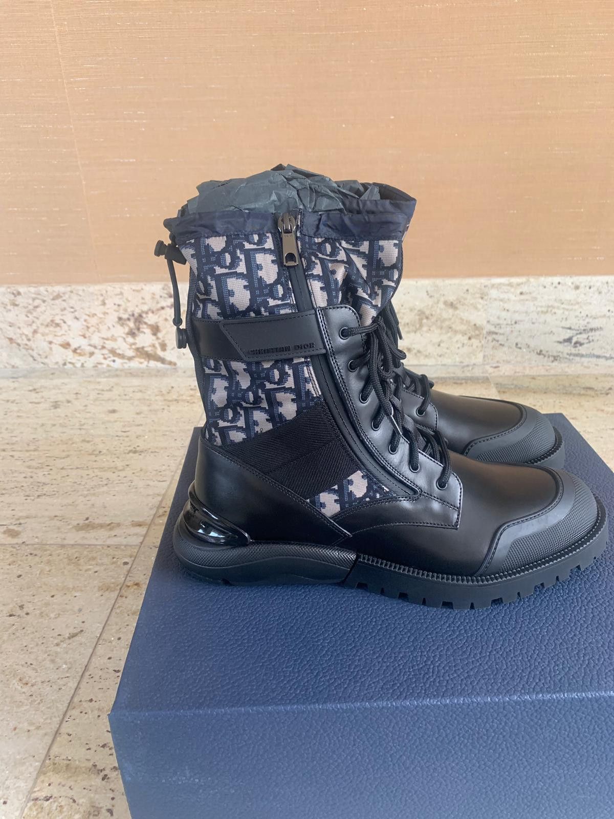 Dior Combat High Boots in Black Size US 7 / EU 40 - 9 Thumbnail