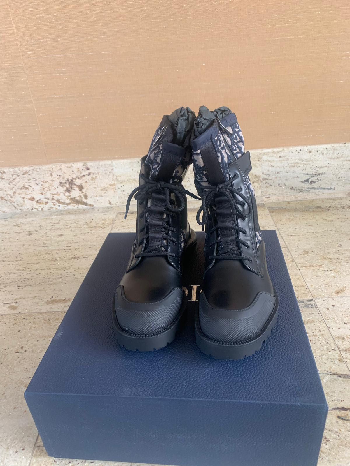 Dior Combat High Boots in Black Size US 7 / EU 40 - 7 Thumbnail