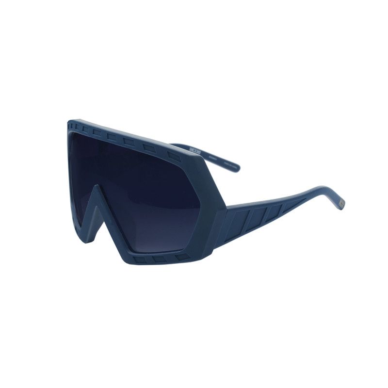 KTZ × Linda Farrow Ktz Blue Mat Acetate Ski Mask Sunglasses Size ONE SIZE - 2 Thumbnail
