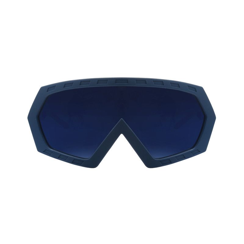 image of Archival Clothing x Ktz Blue Mat Acetate Ski Mask Sunglasses, Men's