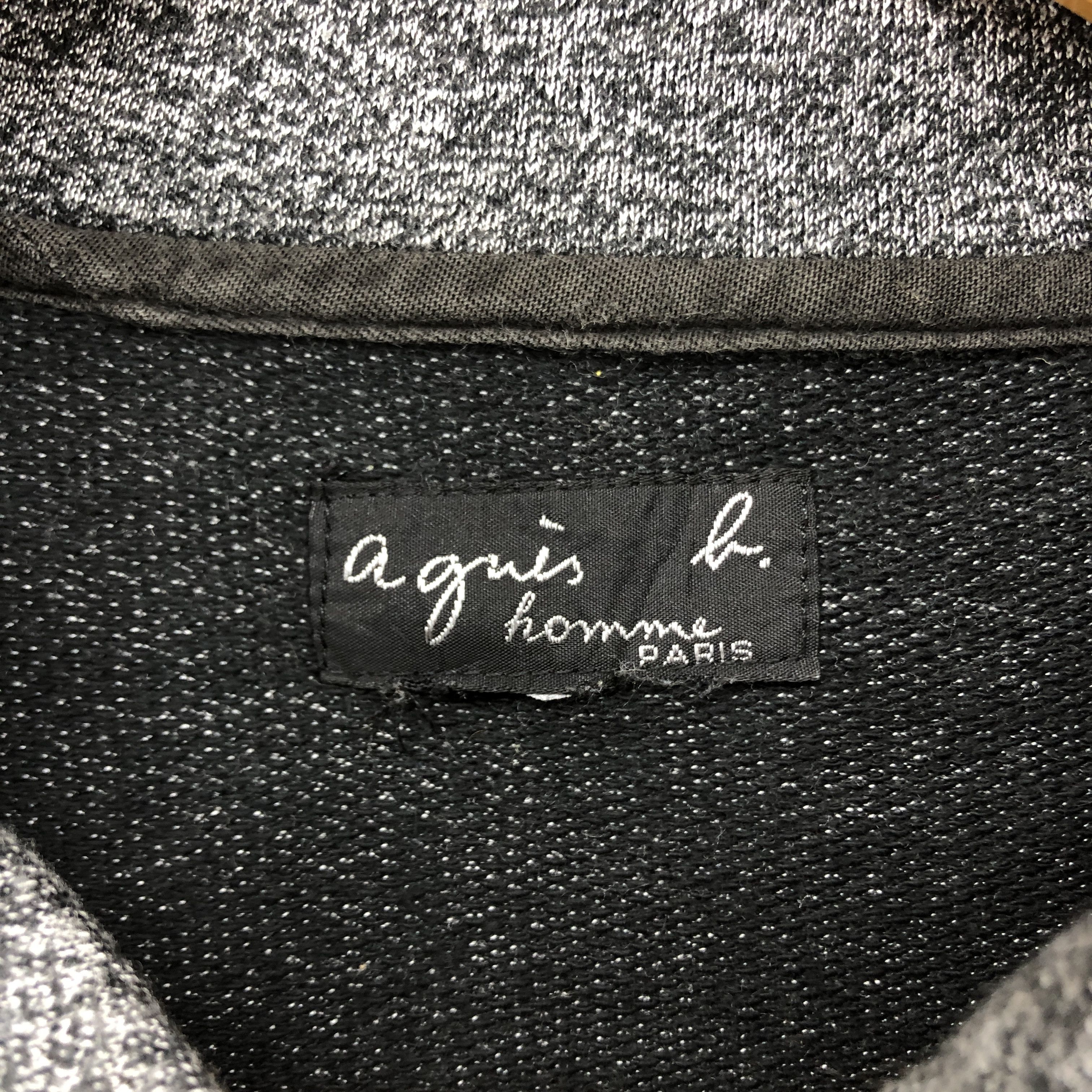 agnes b. AGNES B HOMME Sweatshirt Jumper #2763-100 Size US S / EU 44-46 / 1 - 5 Thumbnail