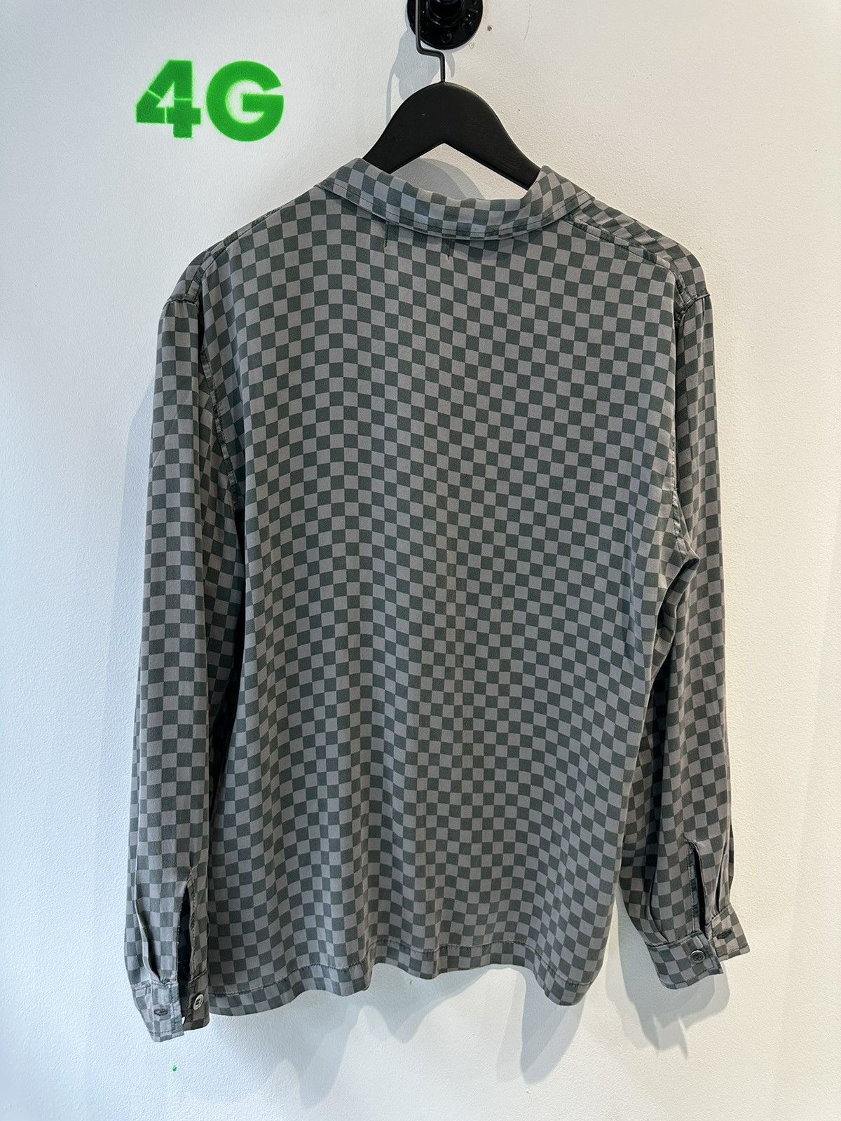 Enfants Riches Deprimes ERD 100% SILK CAMPAIGN SS20 CHECKERED SHIRT Size US L / EU 52-54 / 3 - 8 Thumbnail