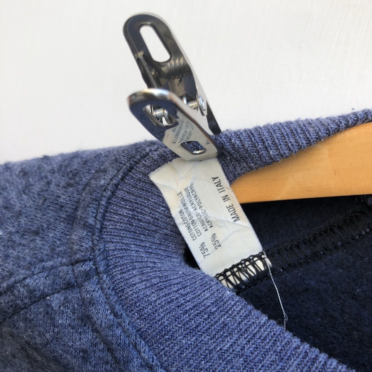 Trussardi 90s Vintage TRUSSARDI Crew Neck Sweatshirt #0259-16 Size US M / EU 48-50 / 2 - 4 Thumbnail