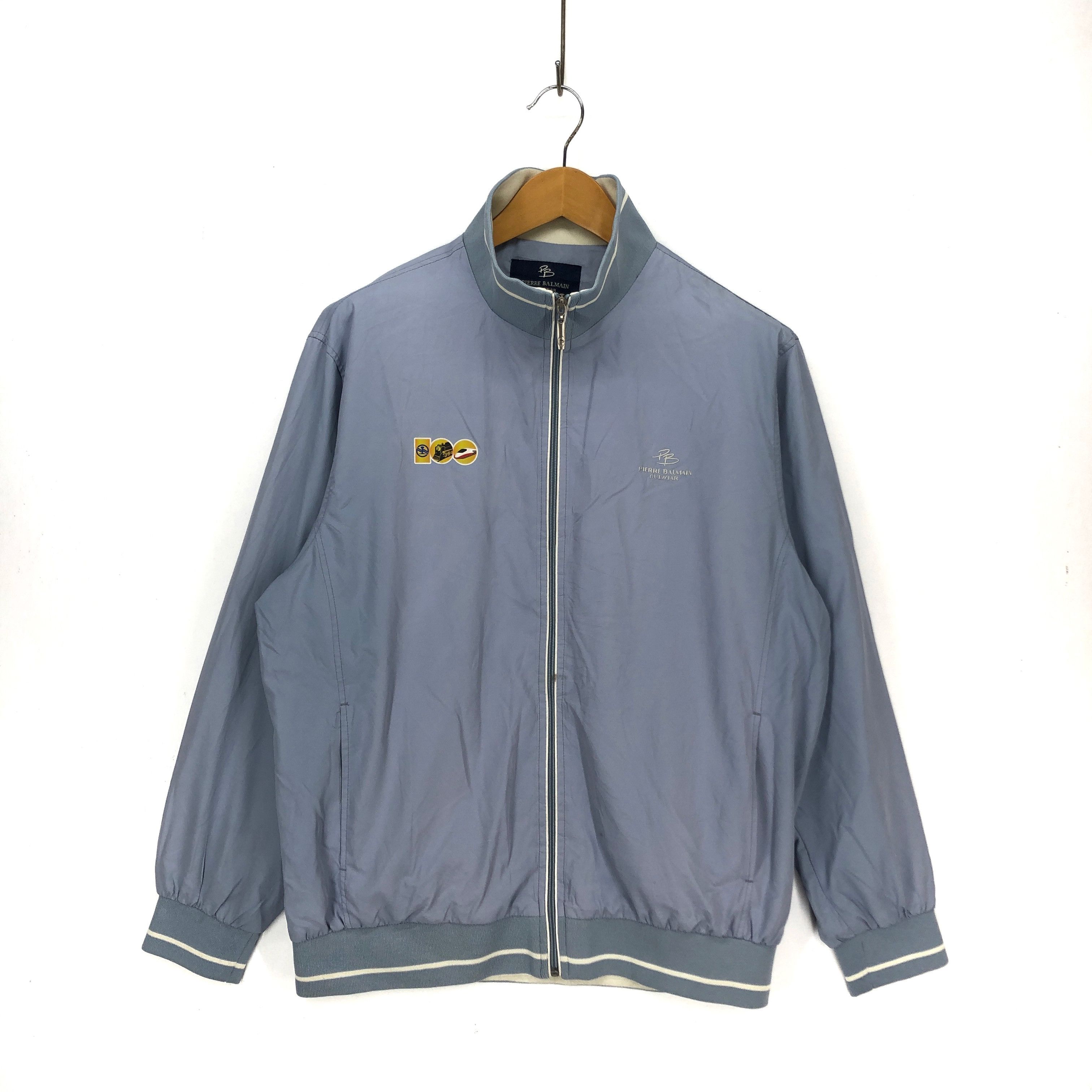Pierre Balmain PIERRE BALMAIN Outerwear Track Jacket #1313-46 Size US L / EU 52-54 / 3 - 1 Thumbnail