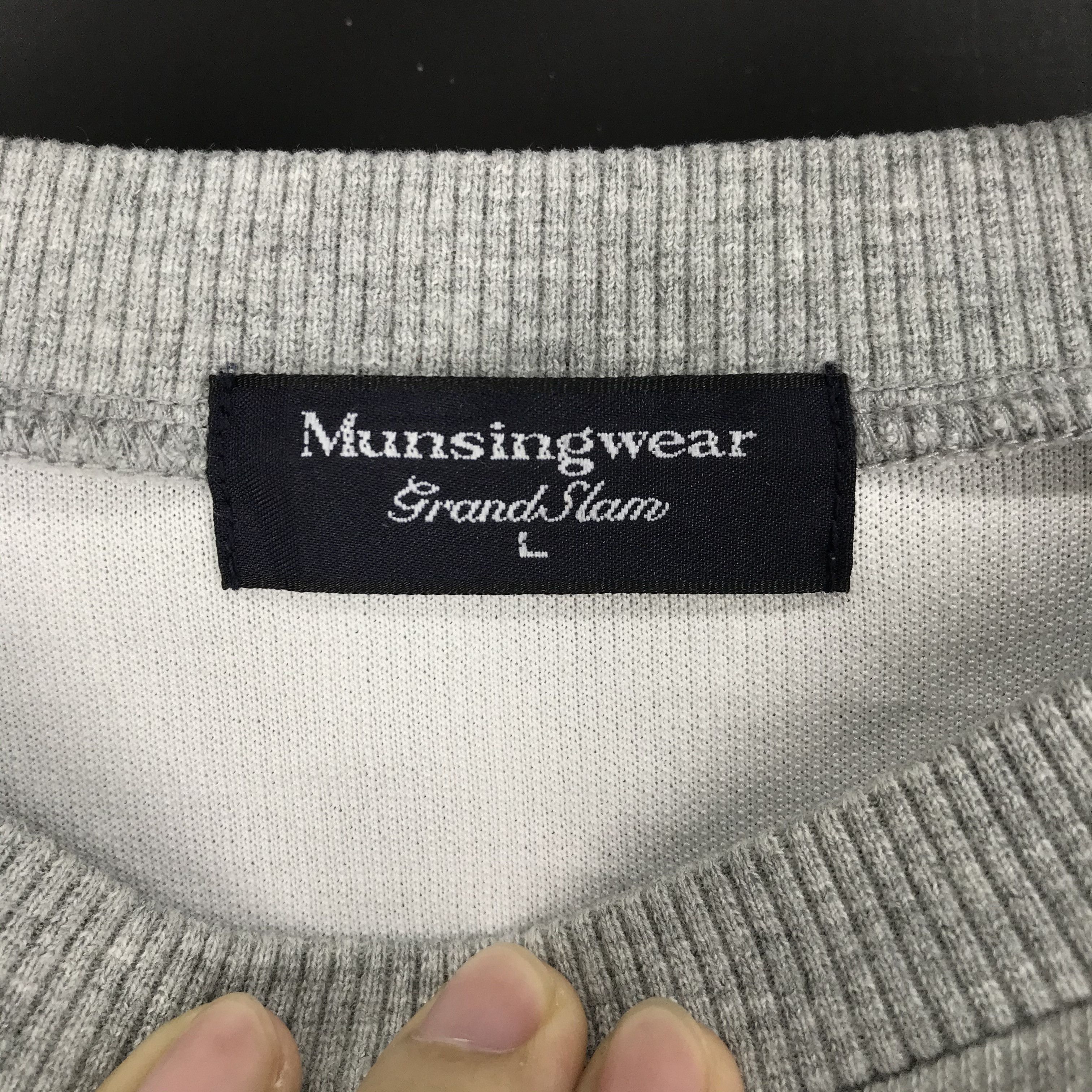 Grand Slam MUNSING WEAR Crew Neck Sweatshirt #2298-80 Size US M / EU 48-50 / 2 - 6 Thumbnail