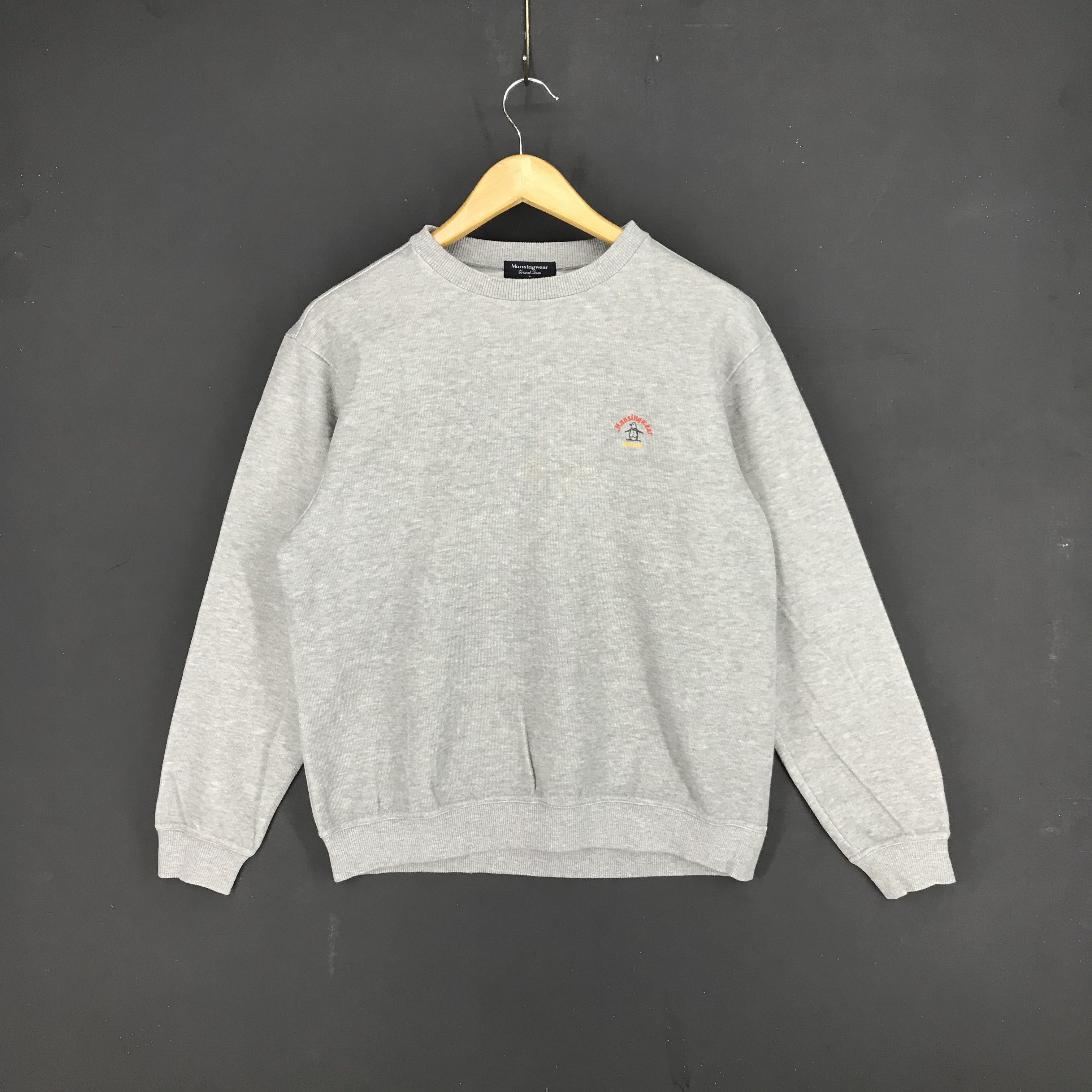 Grand Slam MUNSING WEAR Crew Neck Sweatshirt #2298-80 Size US M / EU 48-50 / 2 - 1 Thumbnail