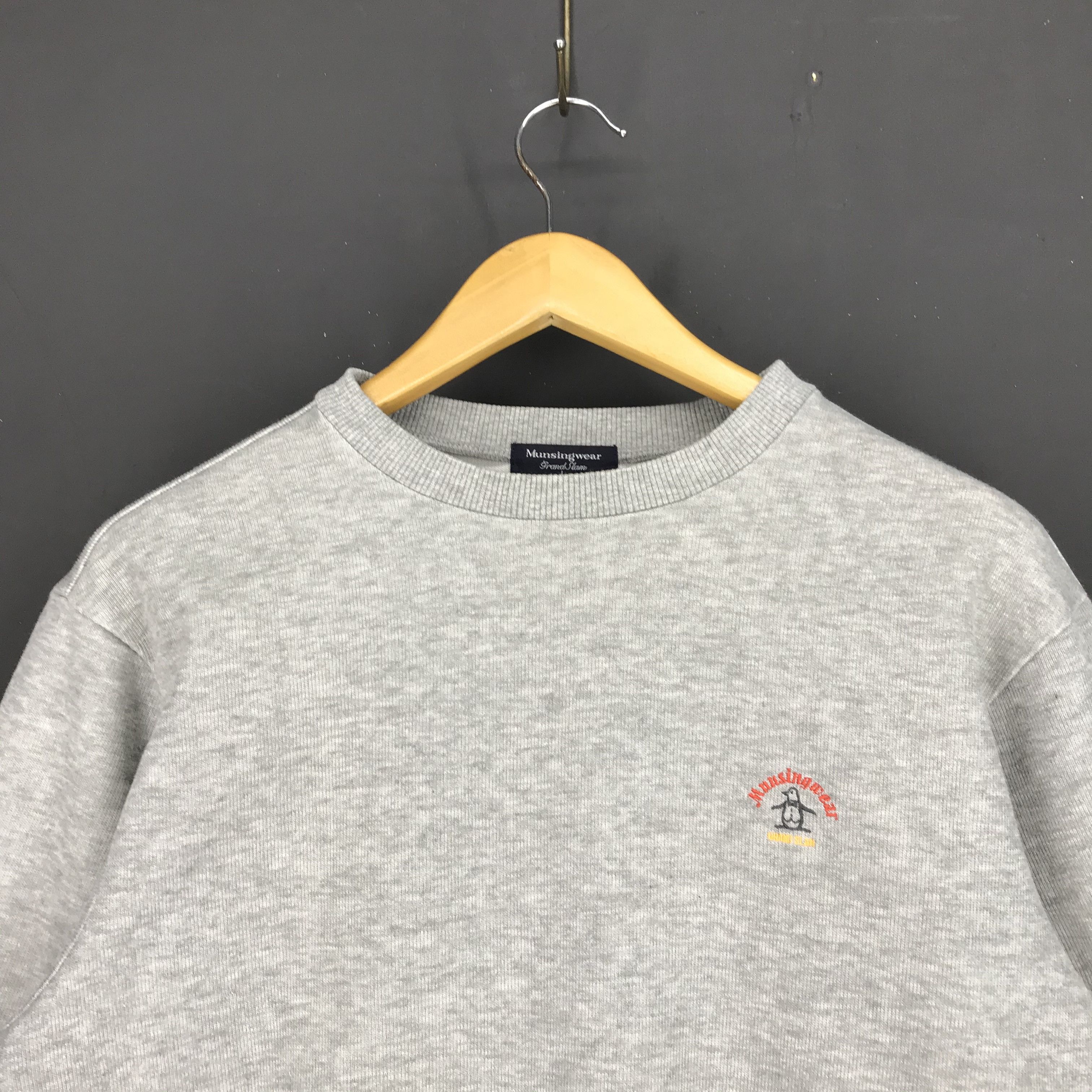 Grand Slam MUNSING WEAR Crew Neck Sweatshirt #2298-80 Size US M / EU 48-50 / 2 - 2 Thumbnail