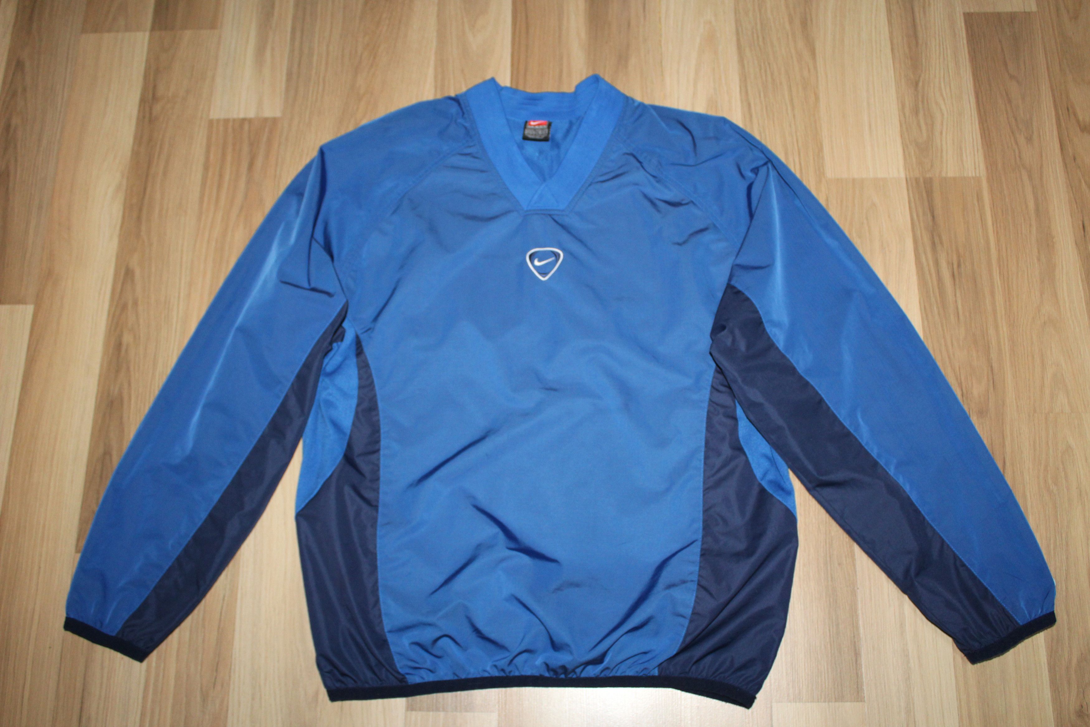 Nike × Nike ACG × Vintage Vintage Nike Team Center Swoosh Windbreaker Sweatshirt Size US L / EU 52-54 / 3 - 1 Thumbnail