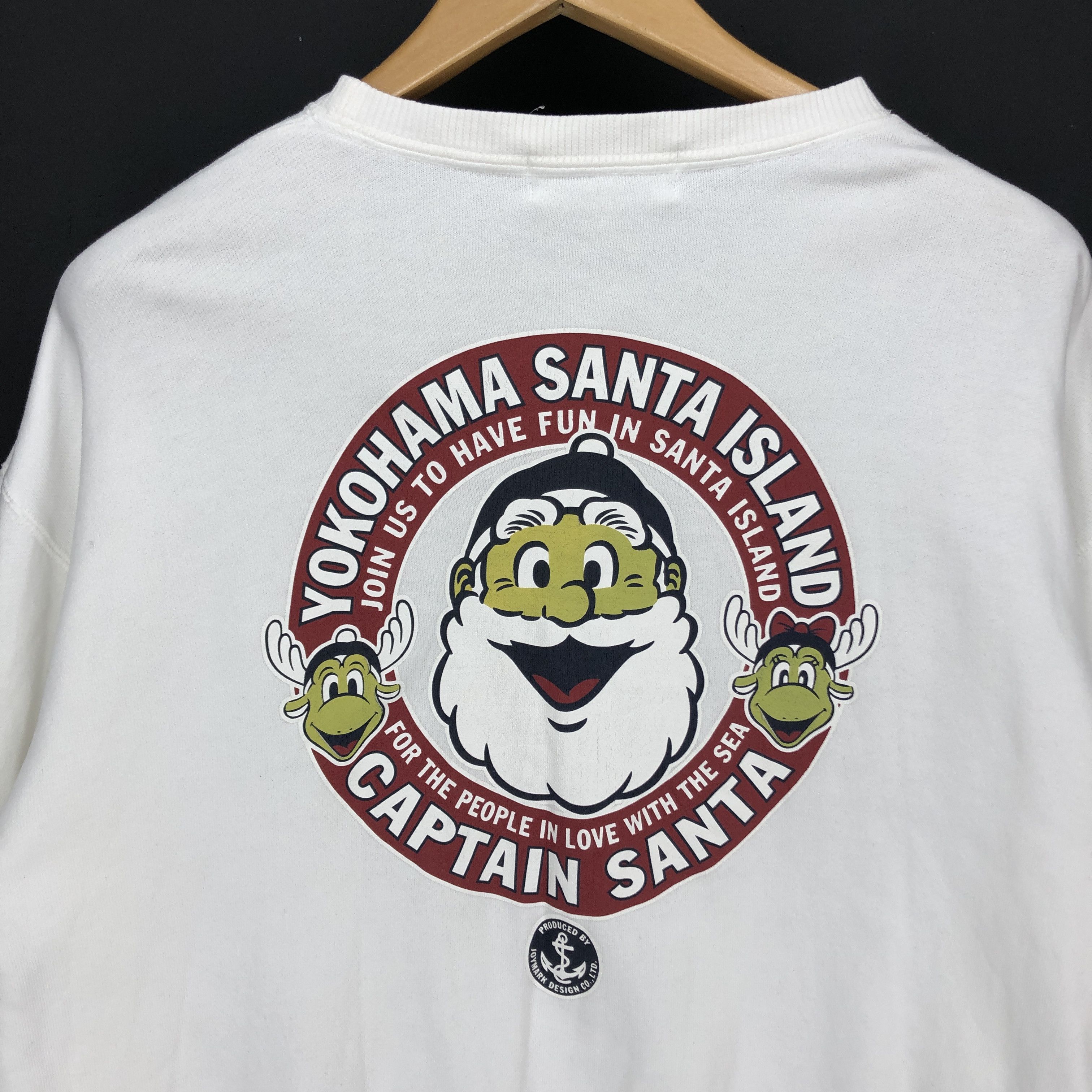 Japanese Brand CAPTAIN SANTA Island Yokohama Crew Neck Sweatshirt #1003-34 Size US M / EU 48-50 / 2 - 2 Thumbnail