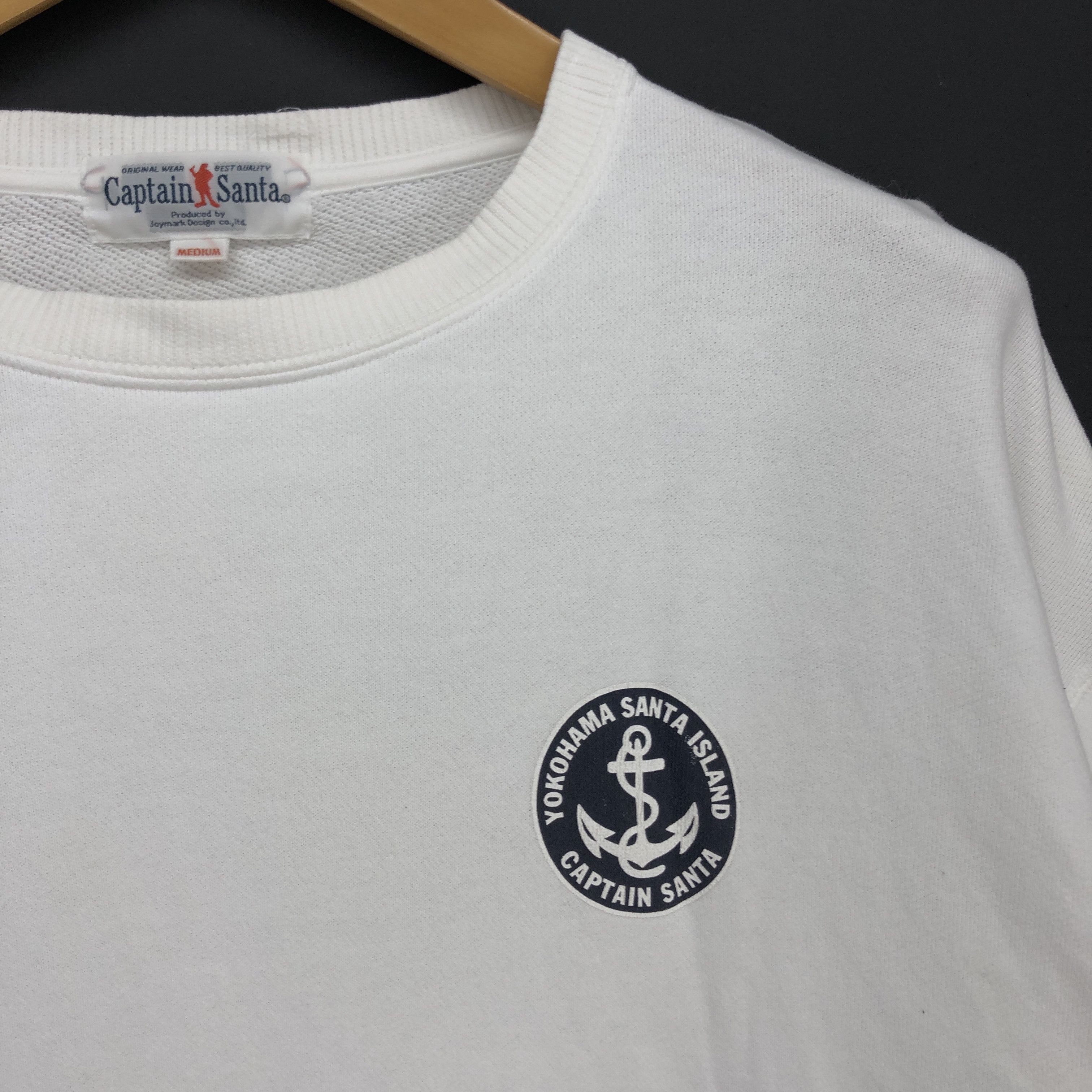 Japanese Brand CAPTAIN SANTA Island Yokohama Crew Neck Sweatshirt #1003-34 Size US M / EU 48-50 / 2 - 4 Thumbnail