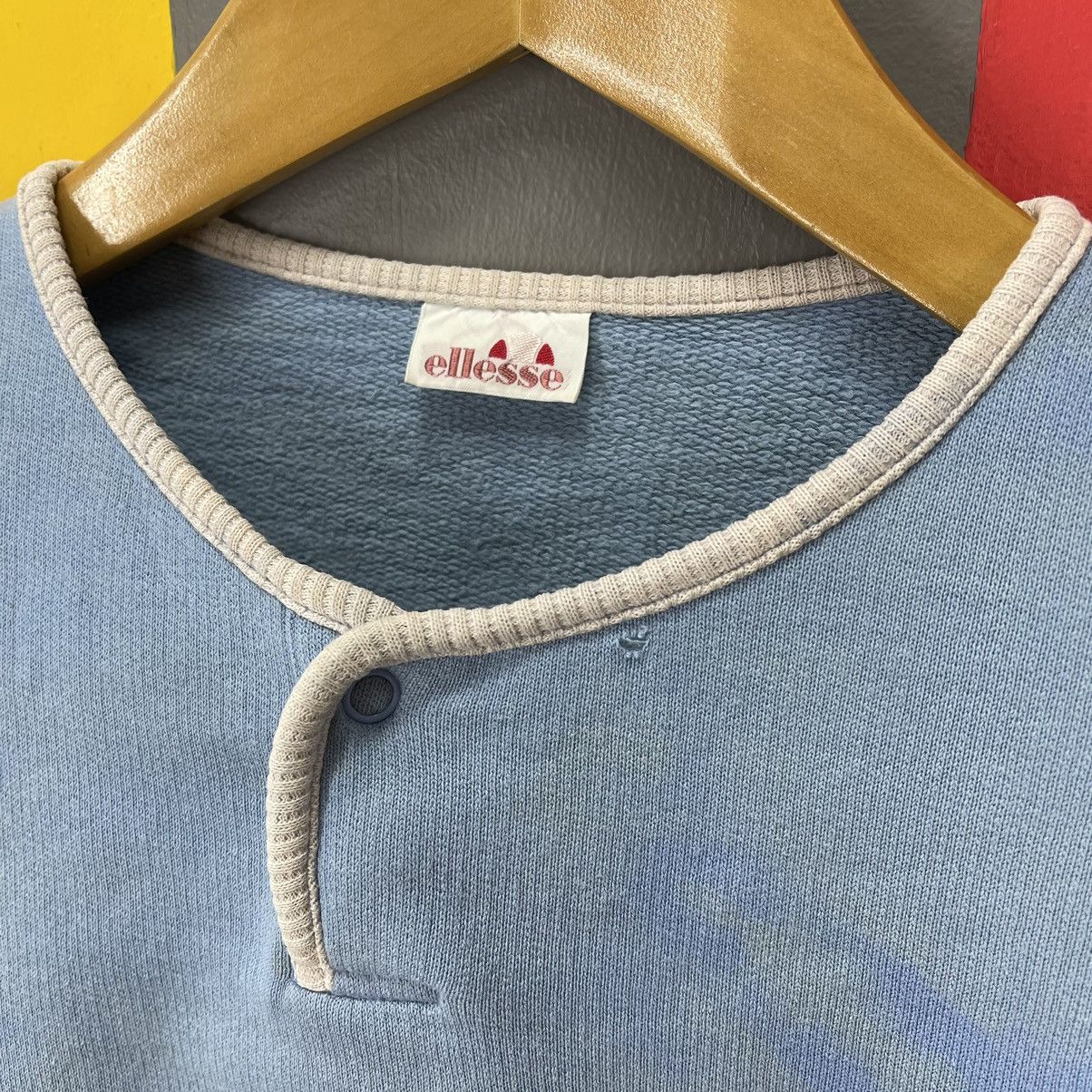 Ellesse ELLESSE Custom Crop Sweatshirt Acid Wash #1271/AR Size S / US 4 / IT 40 - 4 Thumbnail