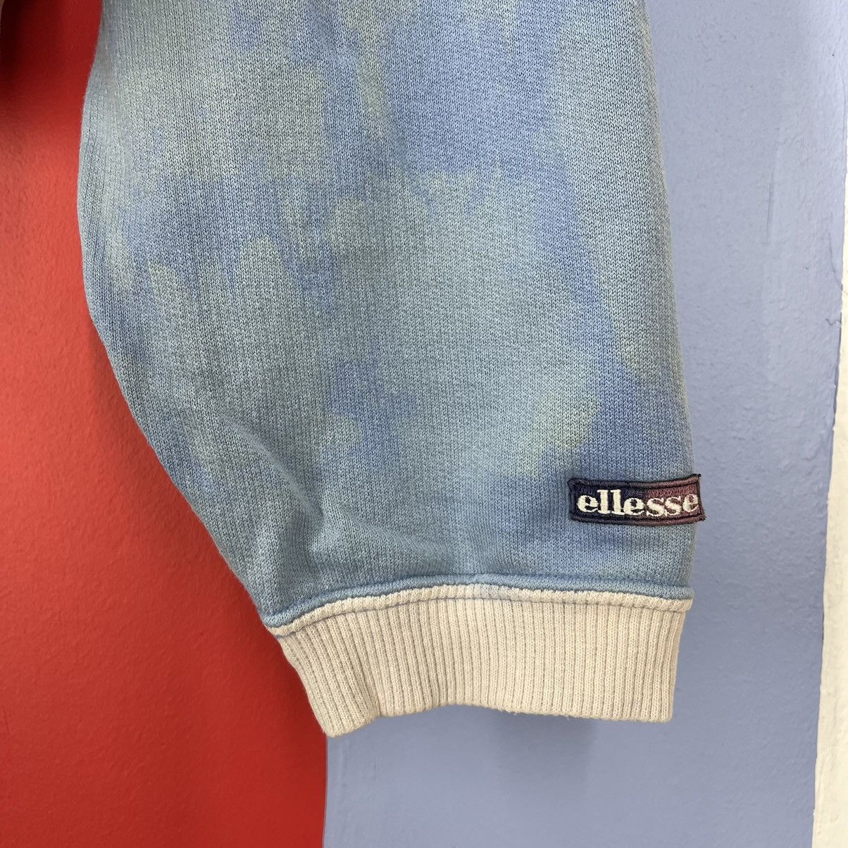 Ellesse ELLESSE Custom Crop Sweatshirt Acid Wash #1271/AR Size S / US 4 / IT 40 - 7 Thumbnail