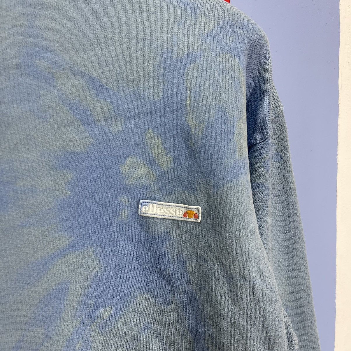 Ellesse ELLESSE Custom Crop Sweatshirt Acid Wash #1271/AR Size S / US 4 / IT 40 - 3 Thumbnail