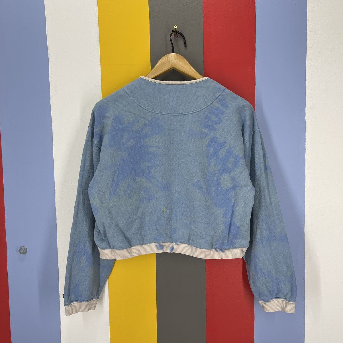 Ellesse ELLESSE Custom Crop Sweatshirt Acid Wash #1271/AR Size S / US 4 / IT 40 - 10 Thumbnail