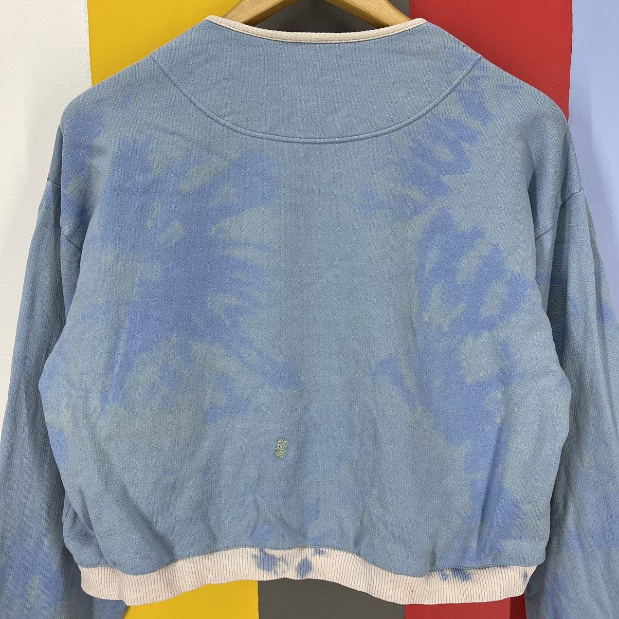 Ellesse ELLESSE Custom Crop Sweatshirt Acid Wash #1271/AR Size S / US 4 / IT 40 - 11 Thumbnail