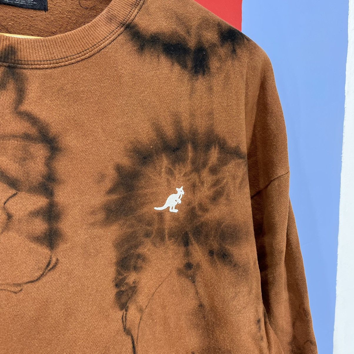 Kangol KANGOL Custom Crop Sweatshirt Acid Wash #1272/AR Size L / US 10 / IT 46 - 3 Thumbnail