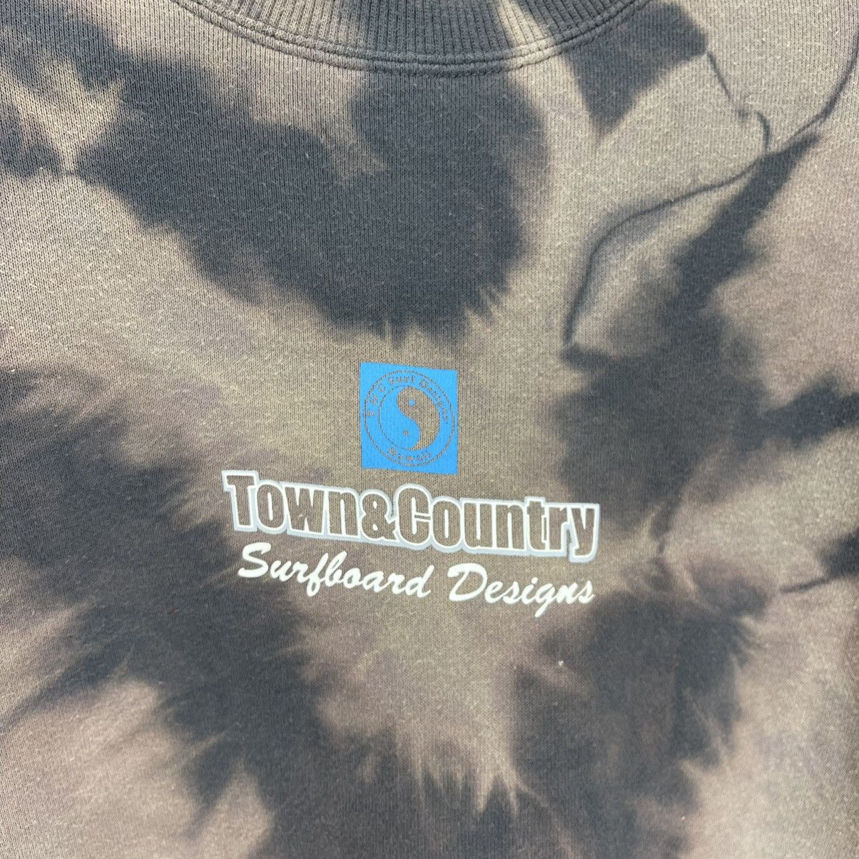 Other T & C SURF DESIGNS Custom Crop Sweatshirt Acid Wash #1273/AR Size M / US 6-8 / IT 42-44 - 5 Thumbnail