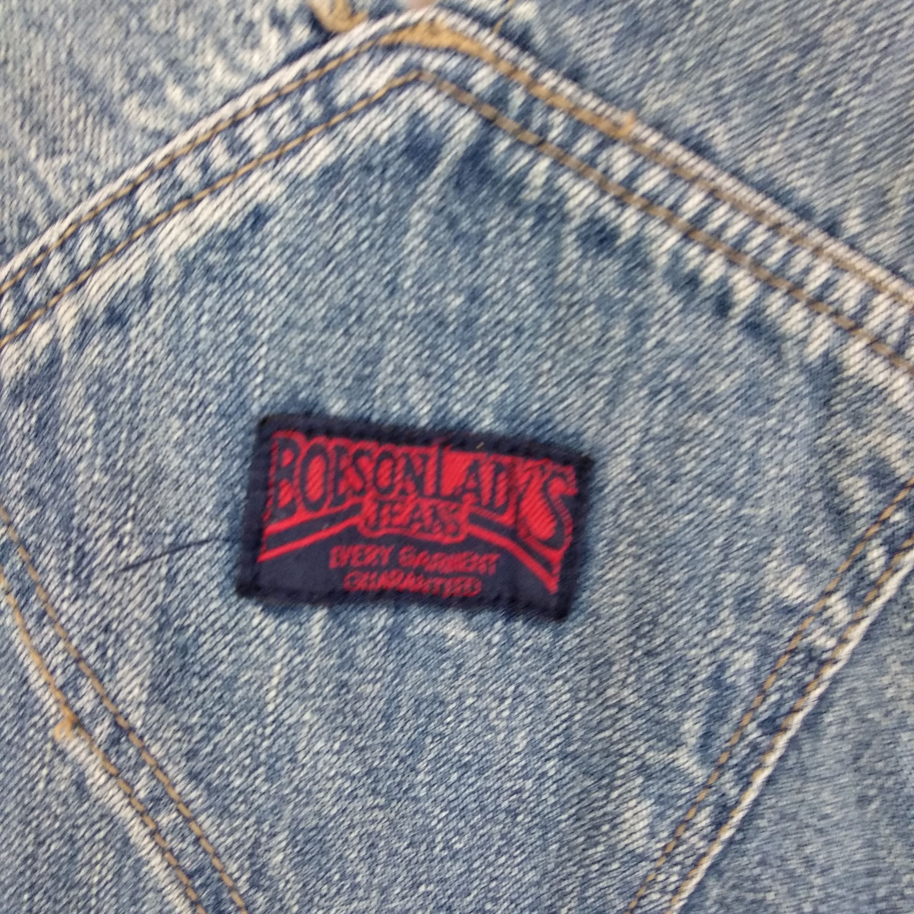 Japanese Brand BOBSONS Japan Denim Jeans Overall Pant Size 30" / US 8 / IT 44 - 13 Thumbnail