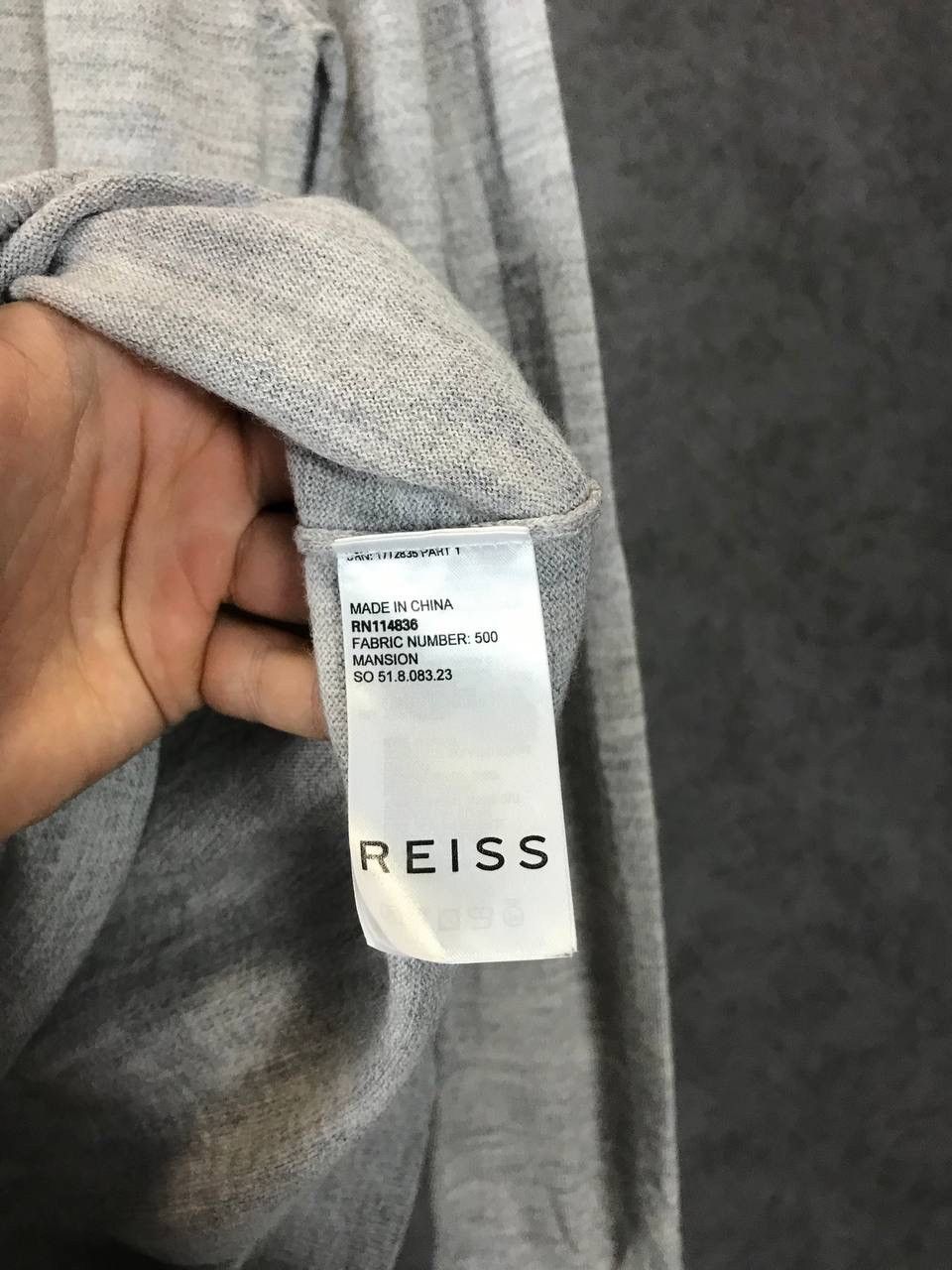 Reiss Reiss designer polo sweatshirt Size US L / EU 52-54 / 3 - 4 Thumbnail
