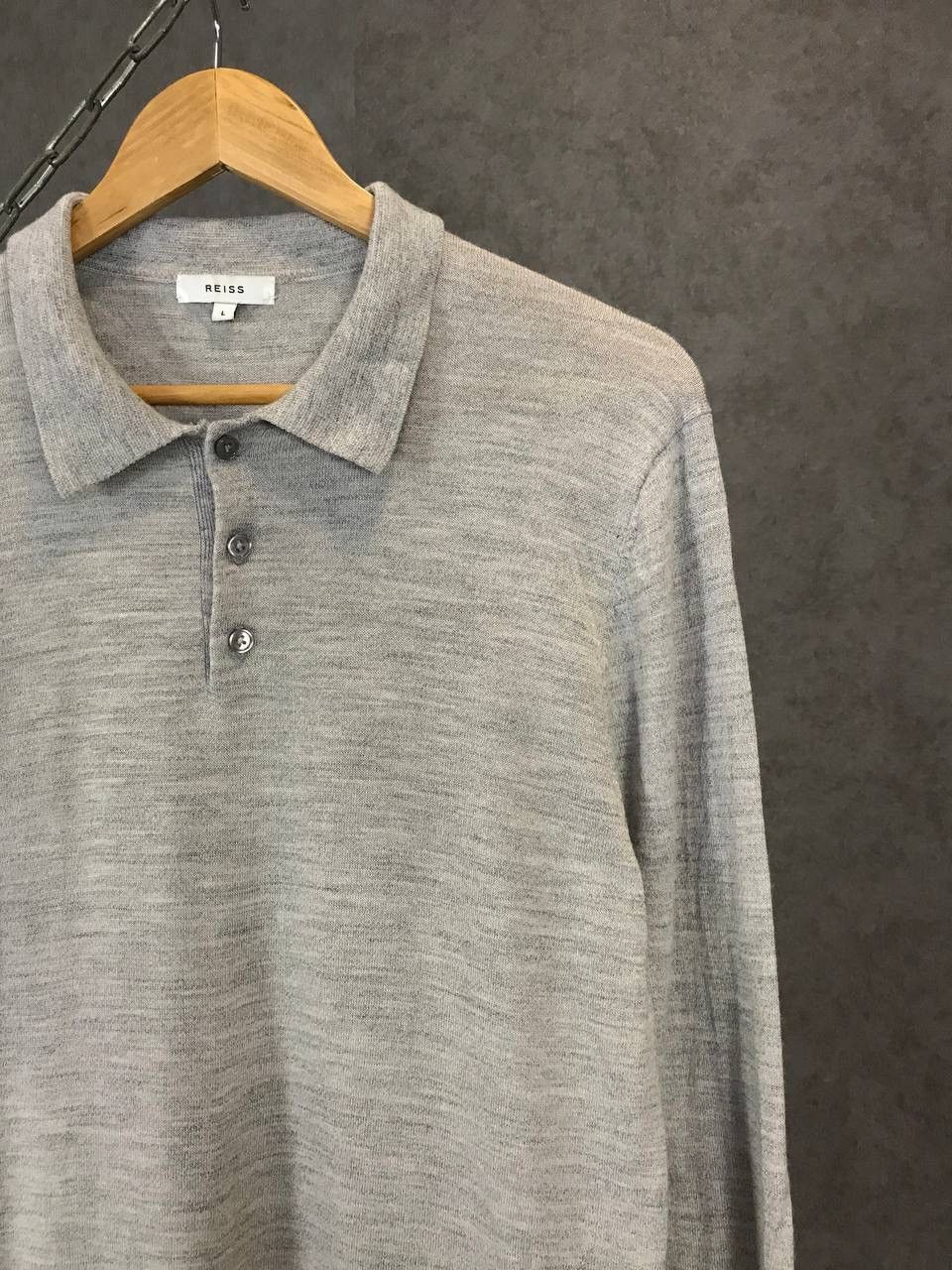 Reiss Reiss designer polo sweatshirt Size US L / EU 52-54 / 3 - 2 Thumbnail