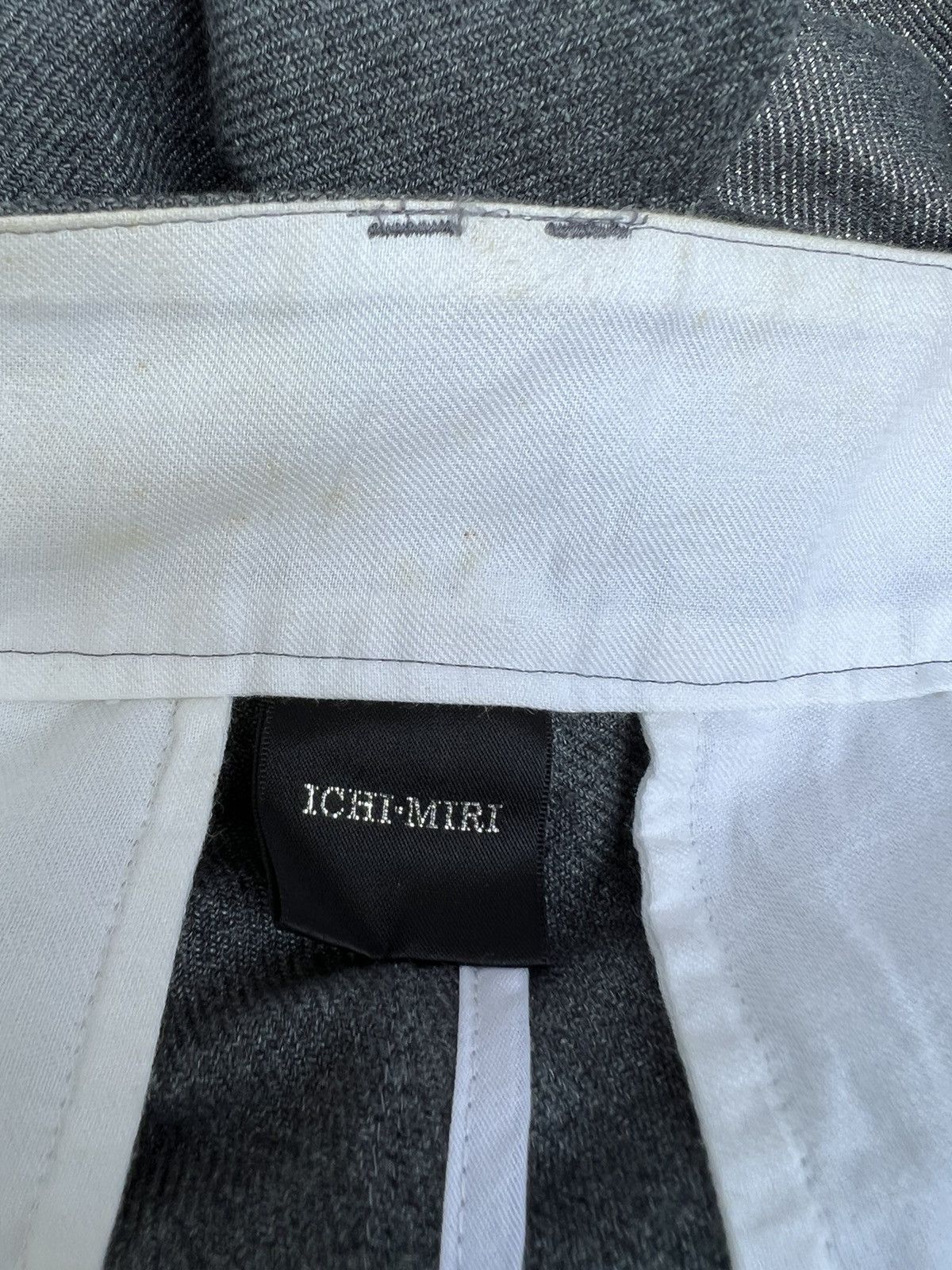 Designer Japan ICHI-MIRI Glittering Border Striped Low Rise Trouser Size US 30 / EU 46 - 18 Thumbnail