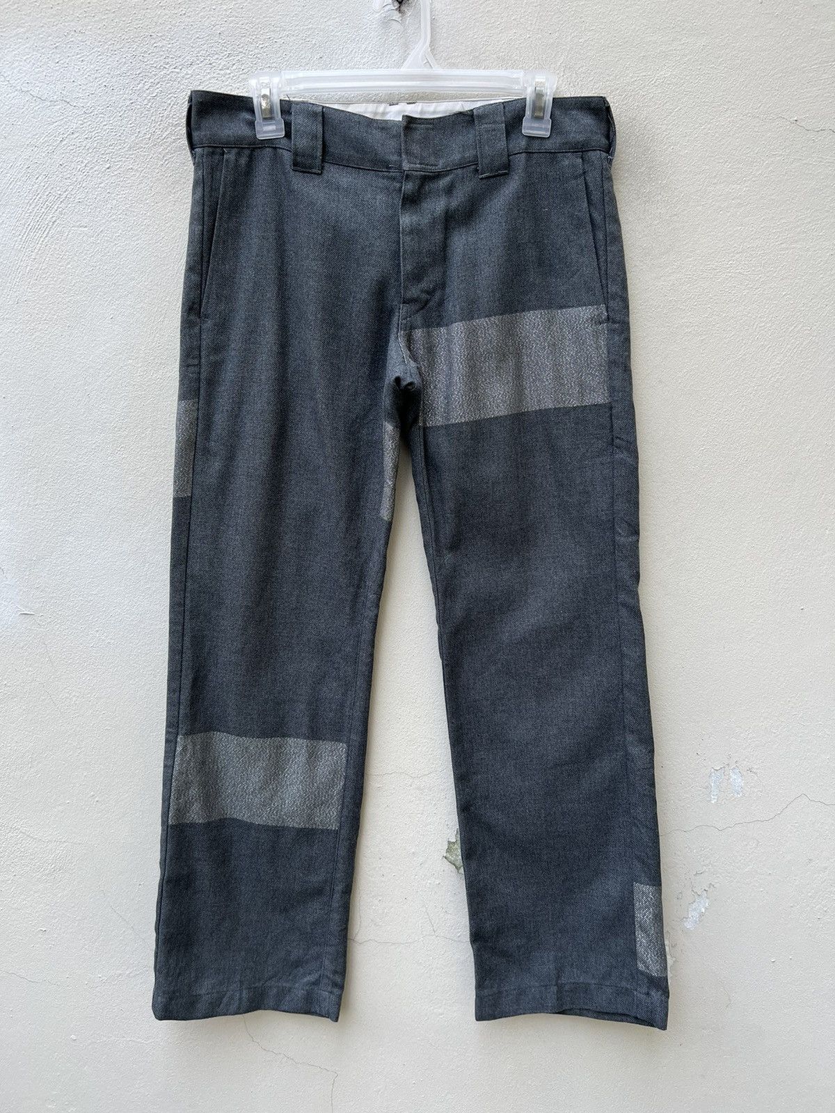 Designer Japan ICHI-MIRI Glittering Border Striped Low Rise Trouser Size US 30 / EU 46 - 6 Thumbnail