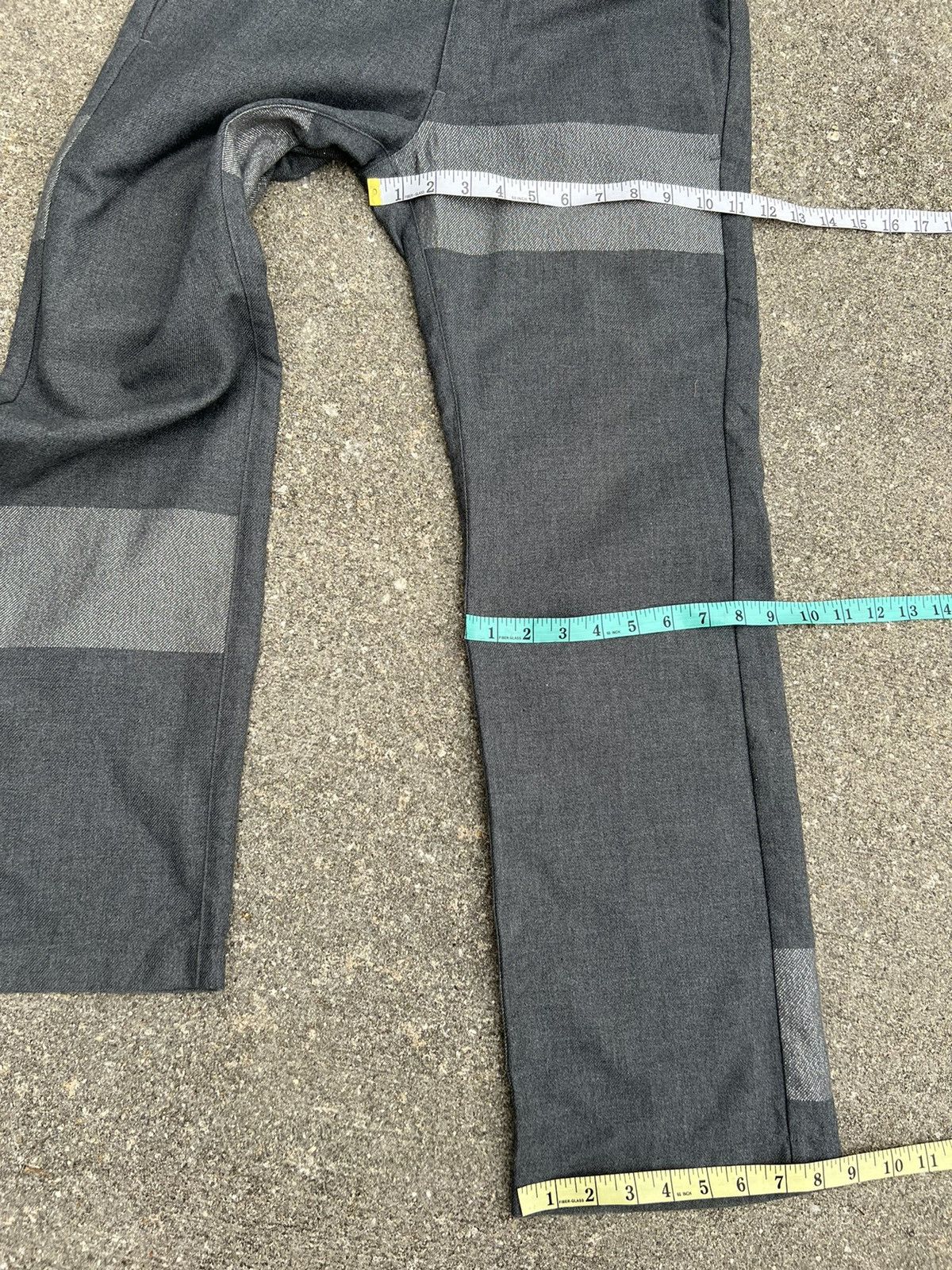 Designer Japan ICHI-MIRI Glittering Border Striped Low Rise Trouser Size US 30 / EU 46 - 3 Thumbnail