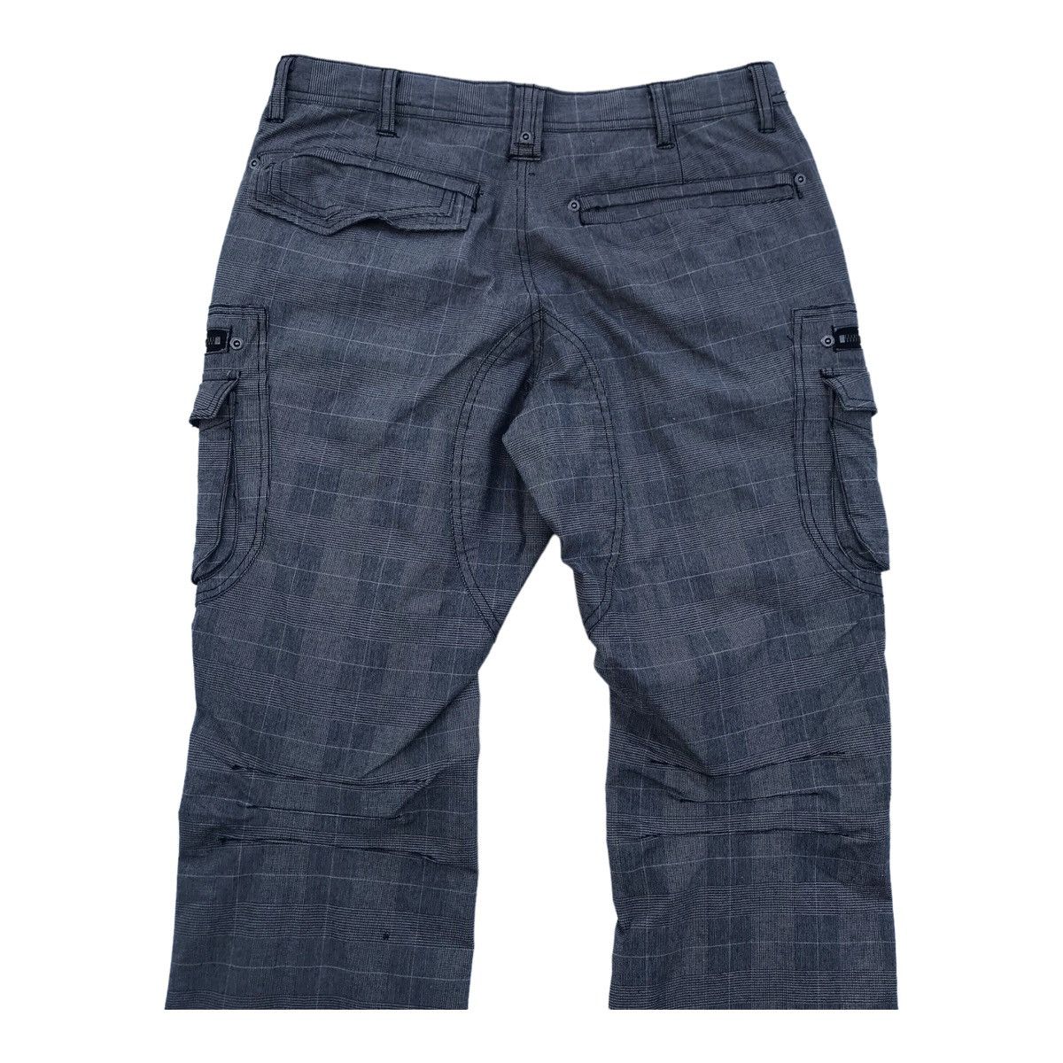 Other Authentic Checked Multipocket Streetwear Cargo Pants Size US 29 - 6 Thumbnail