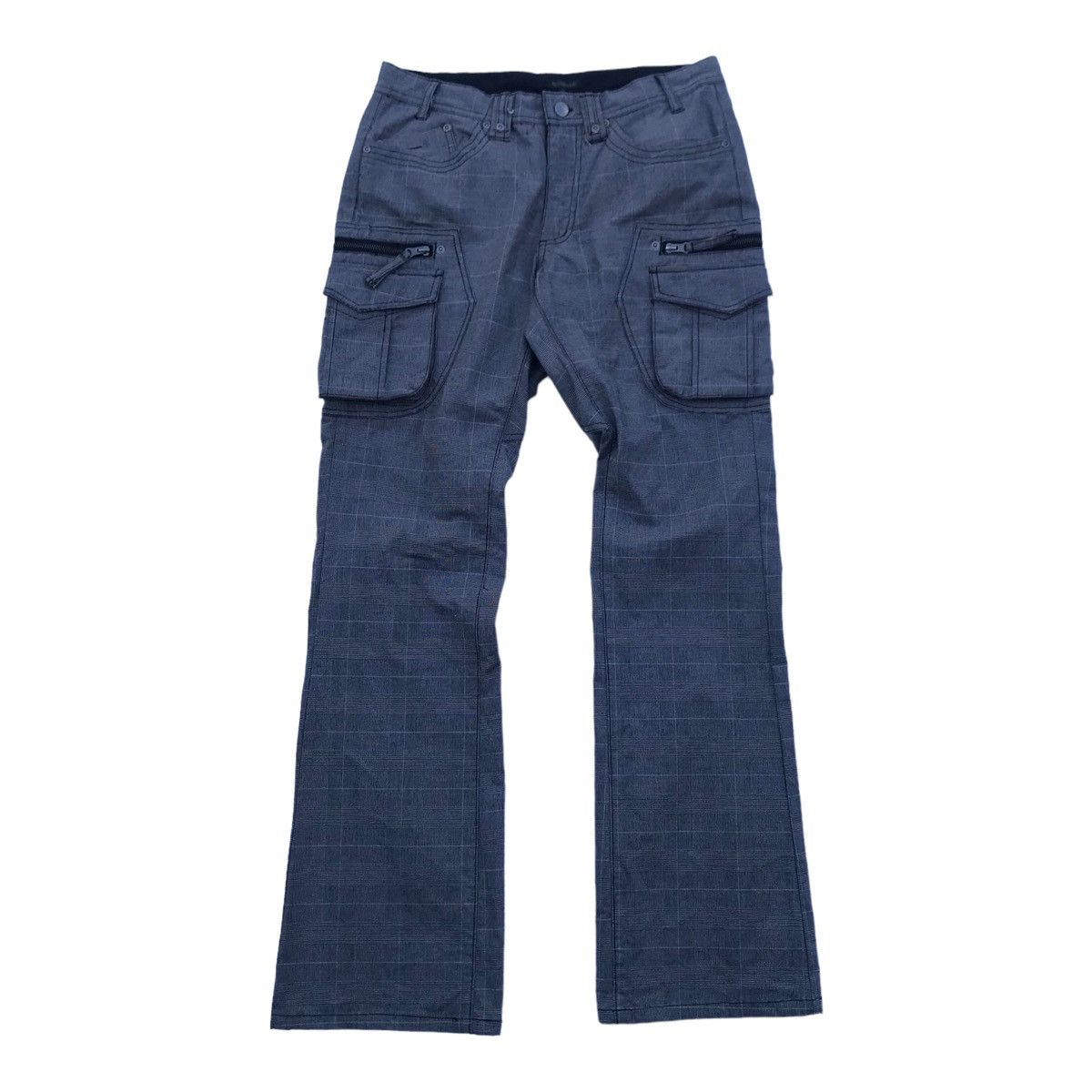 Other Authentic Checked Multipocket Streetwear Cargo Pants Size US 29 - 1 Thumbnail