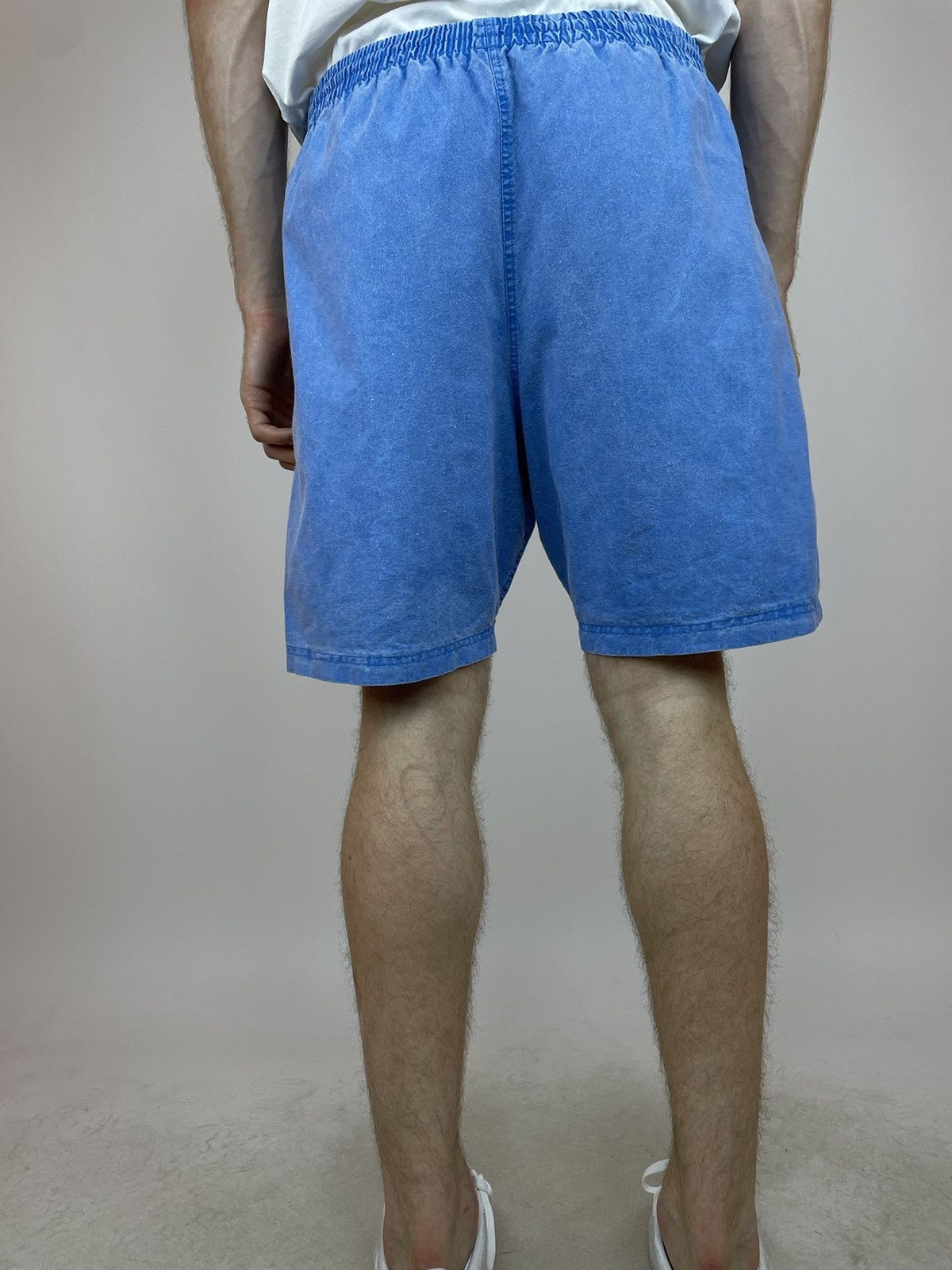 Vintage Vintage Damigo Shorts washed blue effect Mens size XL Size US 34 / EU 50 - 4 Thumbnail