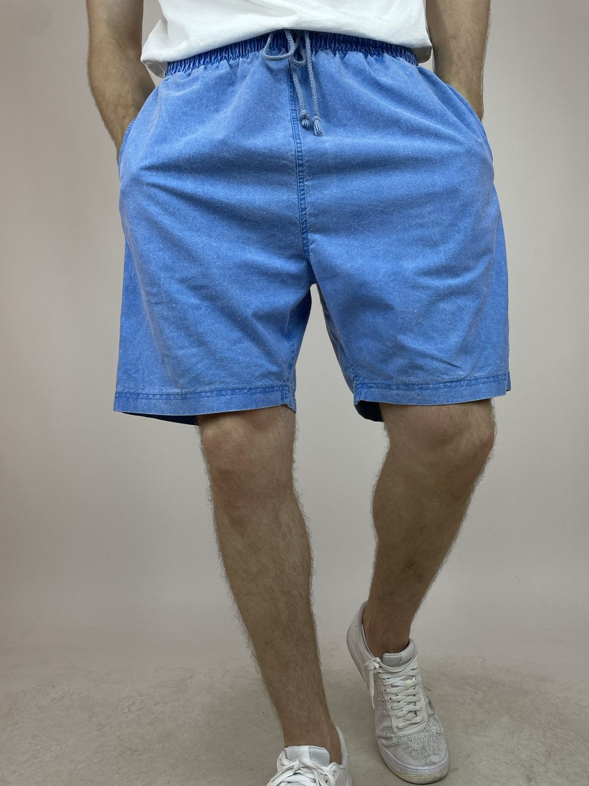Vintage Vintage Damigo Shorts washed blue effect Mens size XL Size US 34 / EU 50 - 5 Thumbnail