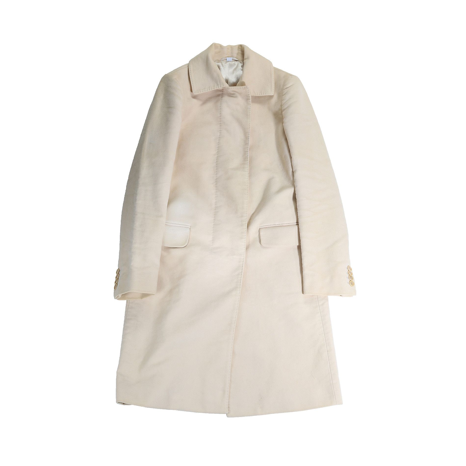 Helmut Lang 2000s Archival Moleskin Coat Size S / US 4 / IT 40 - 1 Thumbnail