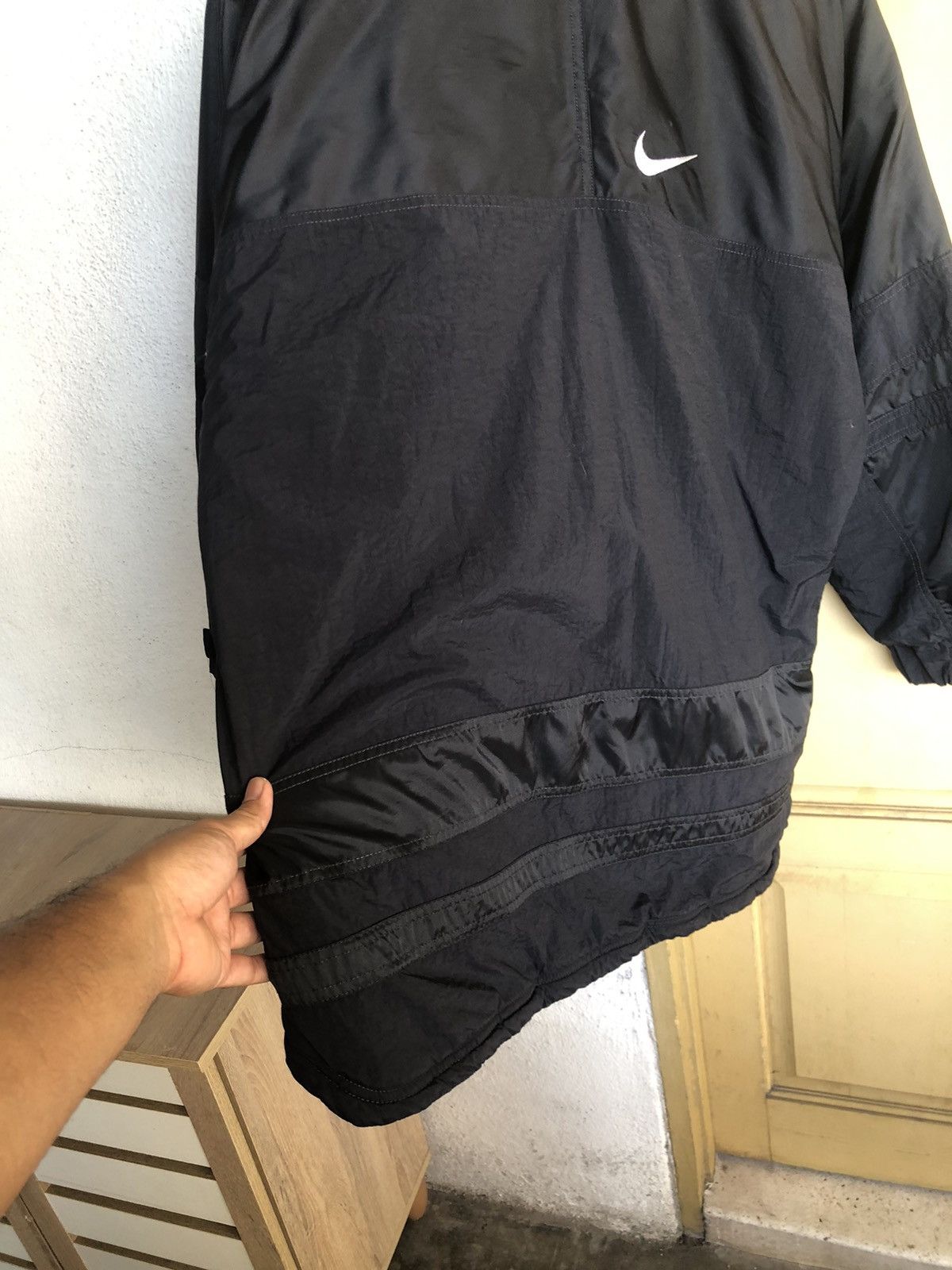 Nike Rare❗️Vintage 90s Nike Small Swoosh Jacket Size US L / EU 52-54 / 3 - 20 Thumbnail