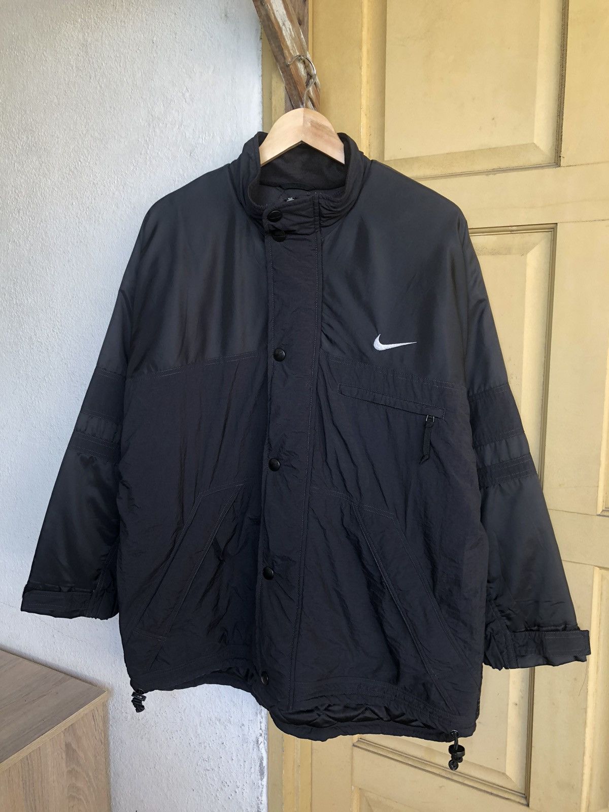 Nike Rare❗️Vintage 90s Nike Small Swoosh Jacket Size US L / EU 52-54 / 3 - 4 Thumbnail