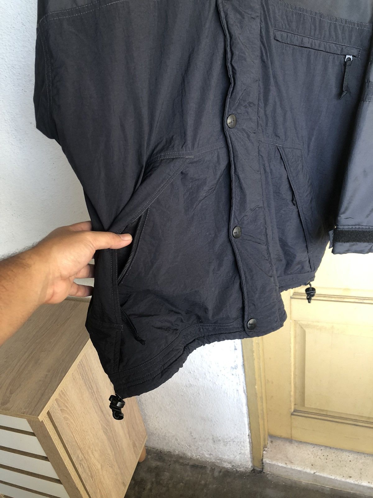Nike Rare❗️Vintage 90s Nike Small Swoosh Jacket Size US L / EU 52-54 / 3 - 10 Thumbnail