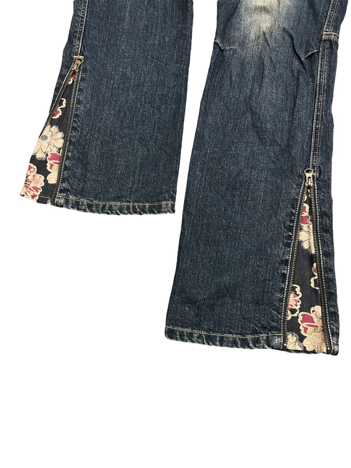 PPFM Cargo PPFM Double Tone Colour Denim Pants Size US 34 / EU 50 - 6 Thumbnail