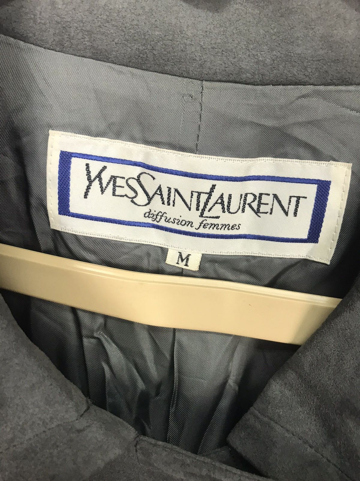 Designer × Yves Saint Laurent YvesSaintLaurent diffusion fammes(YSL)button long jacket Size US M / EU 48-50 / 2 - 4 Thumbnail