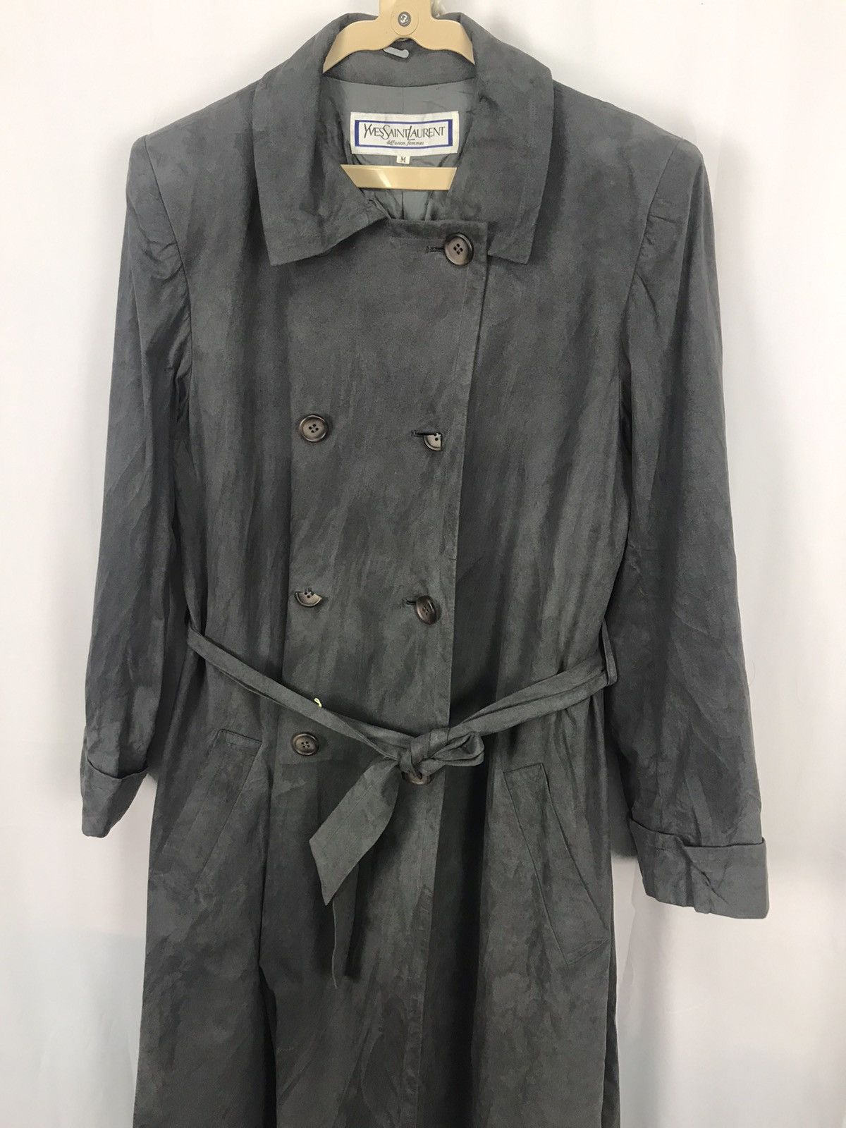 Designer × Yves Saint Laurent YvesSaintLaurent diffusion fammes(YSL)button long jacket Size US M / EU 48-50 / 2 - 8 Thumbnail
