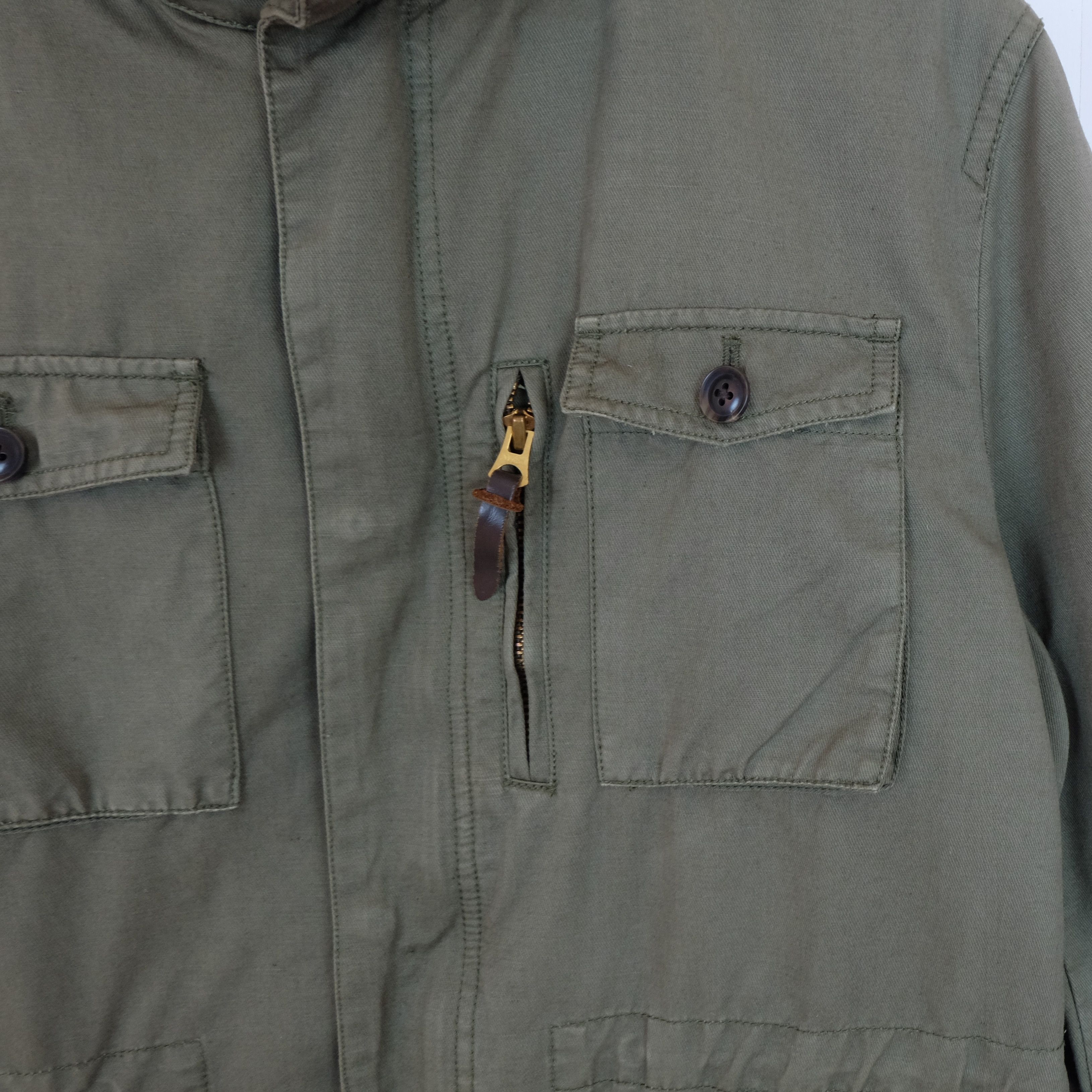 Japanese Brand TAKEO KIKUCHI Escape Military Army Parka Jacket Size US L / EU 52-54 / 3 - 6 Thumbnail