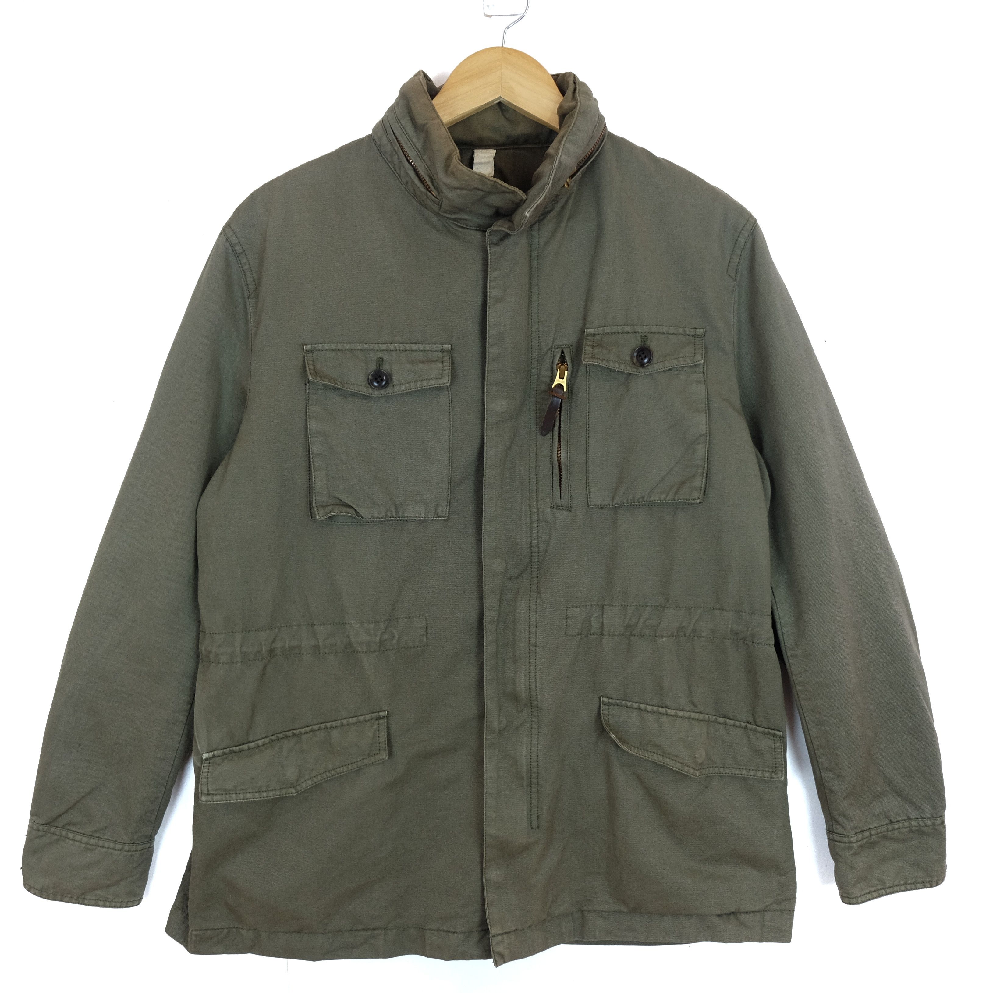 Japanese Brand TAKEO KIKUCHI Escape Military Army Parka Jacket Size US L / EU 52-54 / 3 - 2 Thumbnail