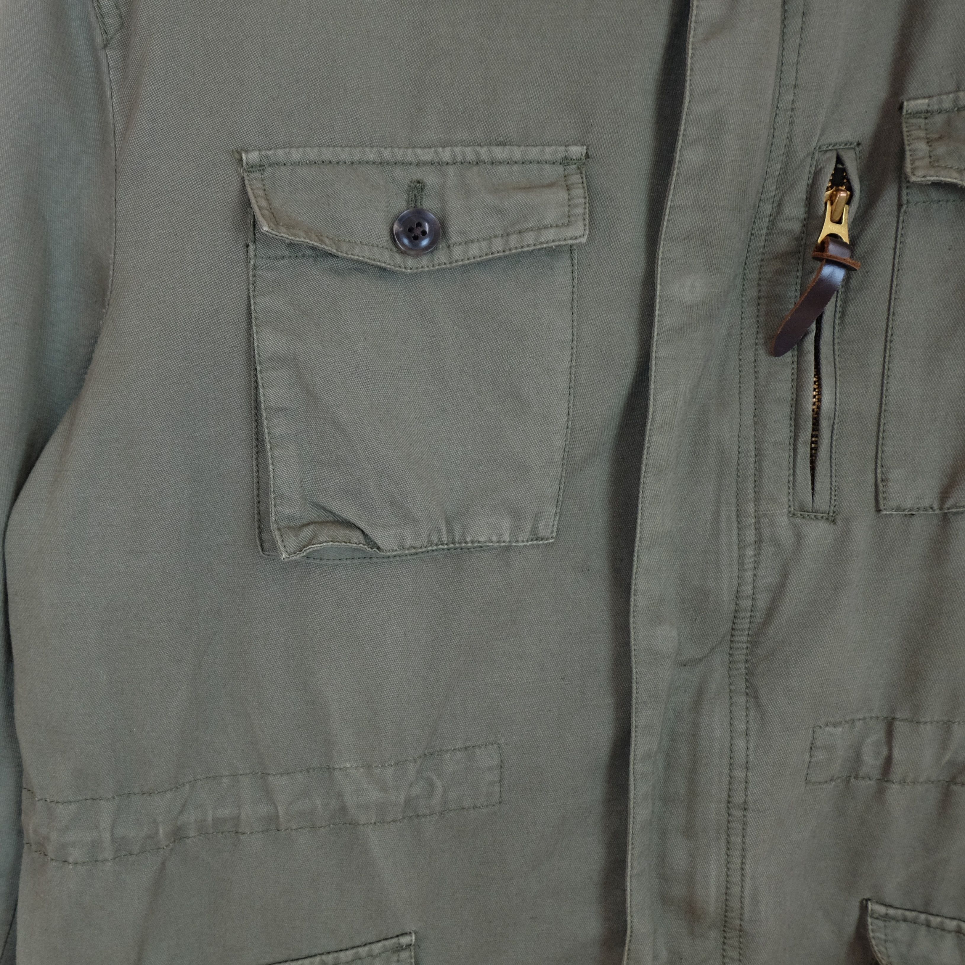 Japanese Brand TAKEO KIKUCHI Escape Military Army Parka Jacket Size US L / EU 52-54 / 3 - 7 Thumbnail