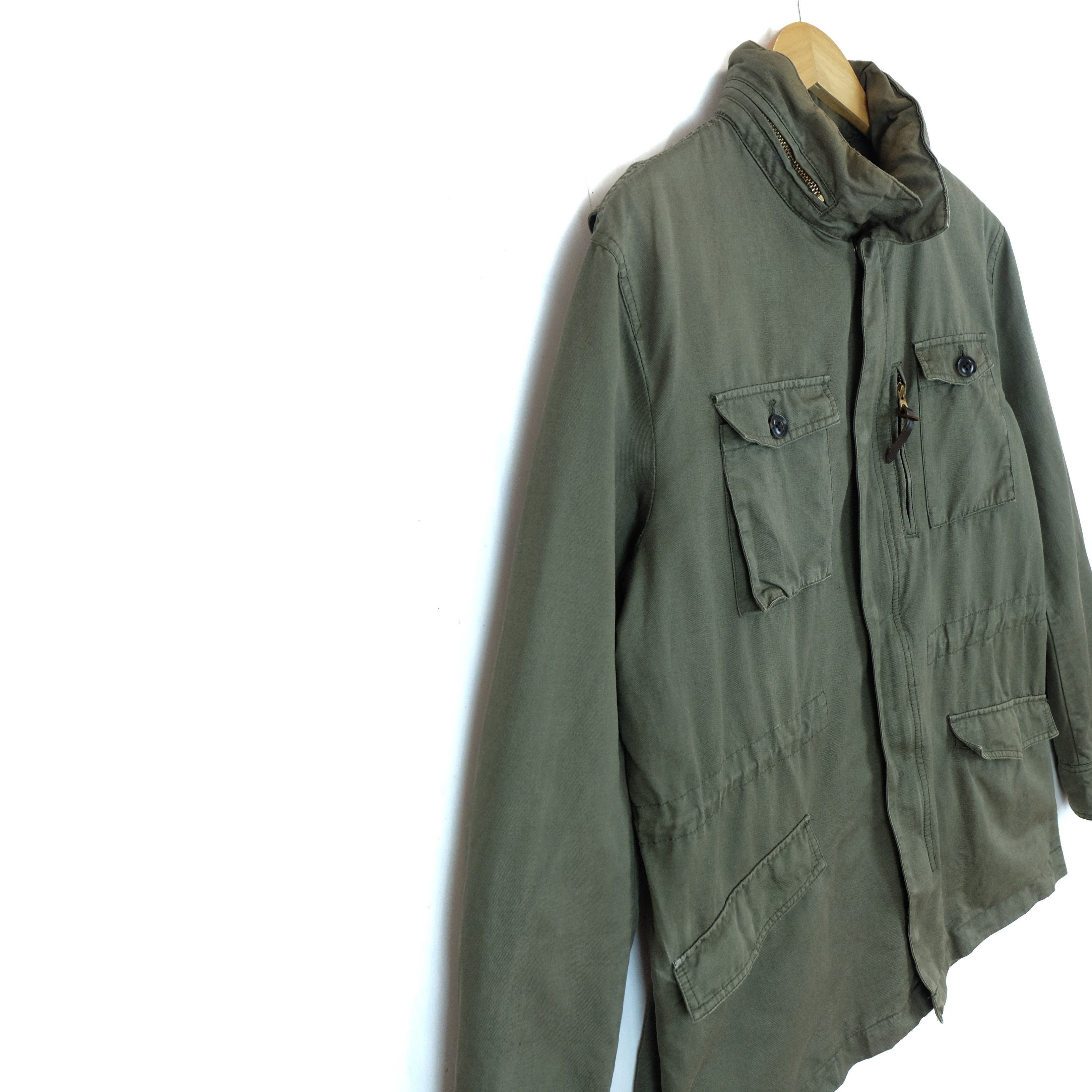 Japanese Brand TAKEO KIKUCHI Escape Military Army Parka Jacket Size US L / EU 52-54 / 3 - 5 Thumbnail
