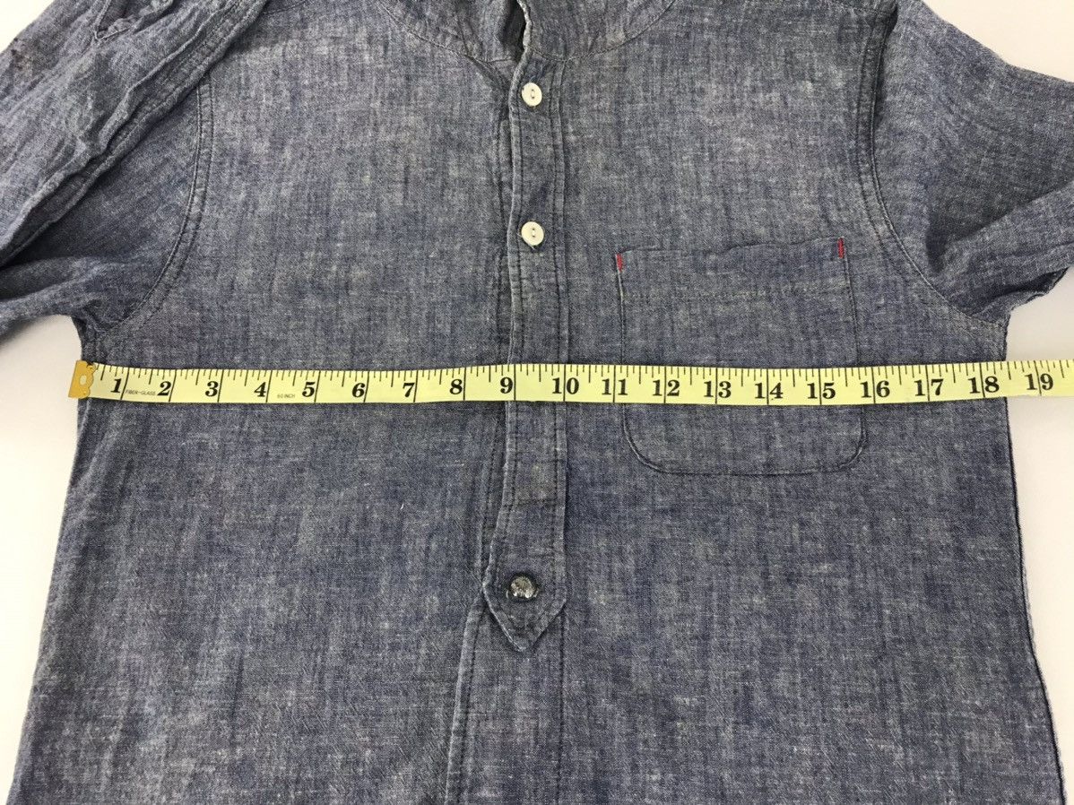 Eternal Vintage Eternal Union Made Denim Button Down Shirt Hoodies Size US S / EU 44-46 / 1 - 8 Thumbnail