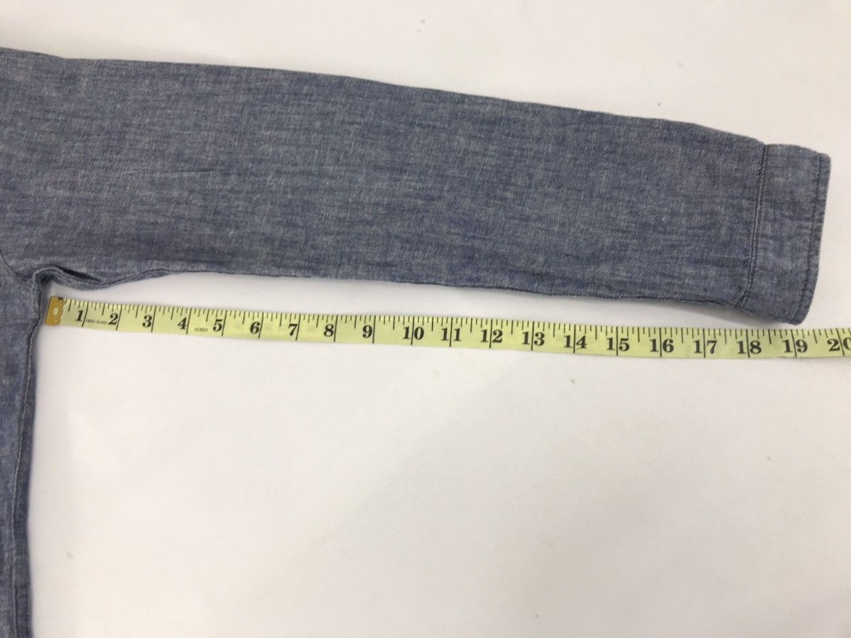 Eternal Vintage Eternal Union Made Denim Button Down Shirt Hoodies Size US S / EU 44-46 / 1 - 10 Thumbnail