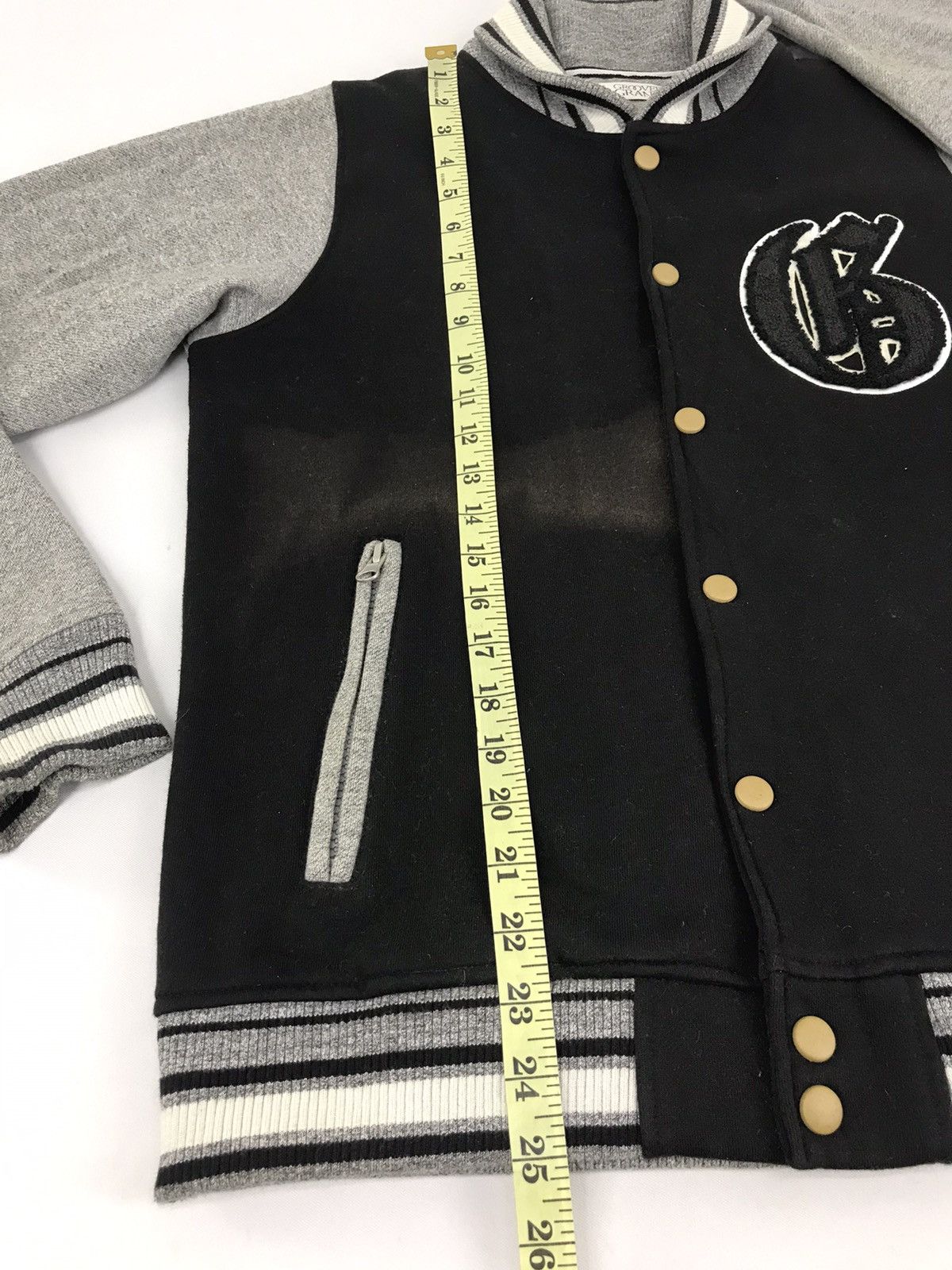 Japanese Brand Vintage Groover Grand GG Varsity Jacket Quilted Inner Size US M / EU 48-50 / 2 - 11 Thumbnail